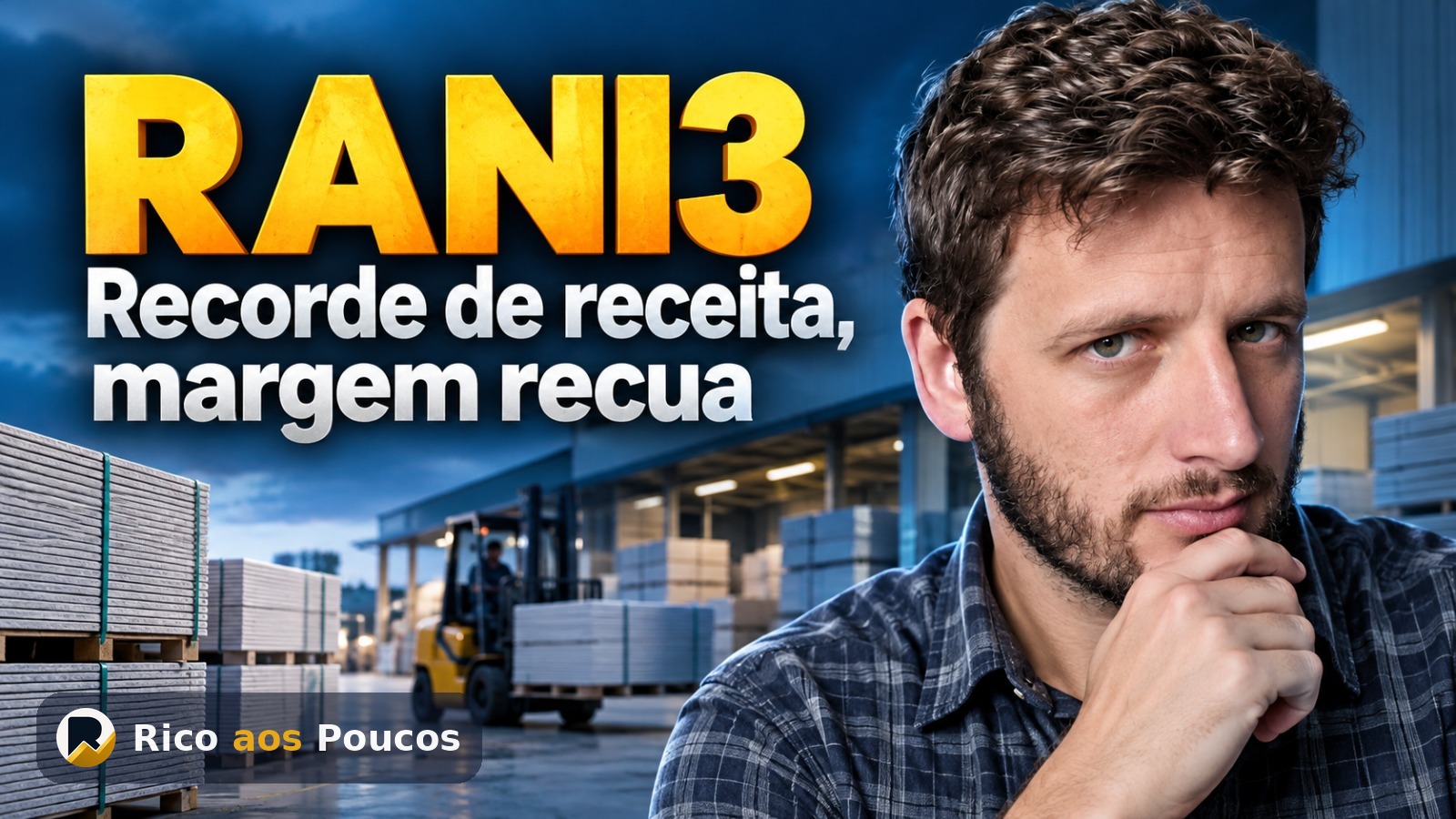 RANI3: o que aconteceu no 3T26 — Irani diz ter recorde de receita e EBITDA, mas a margem recuou