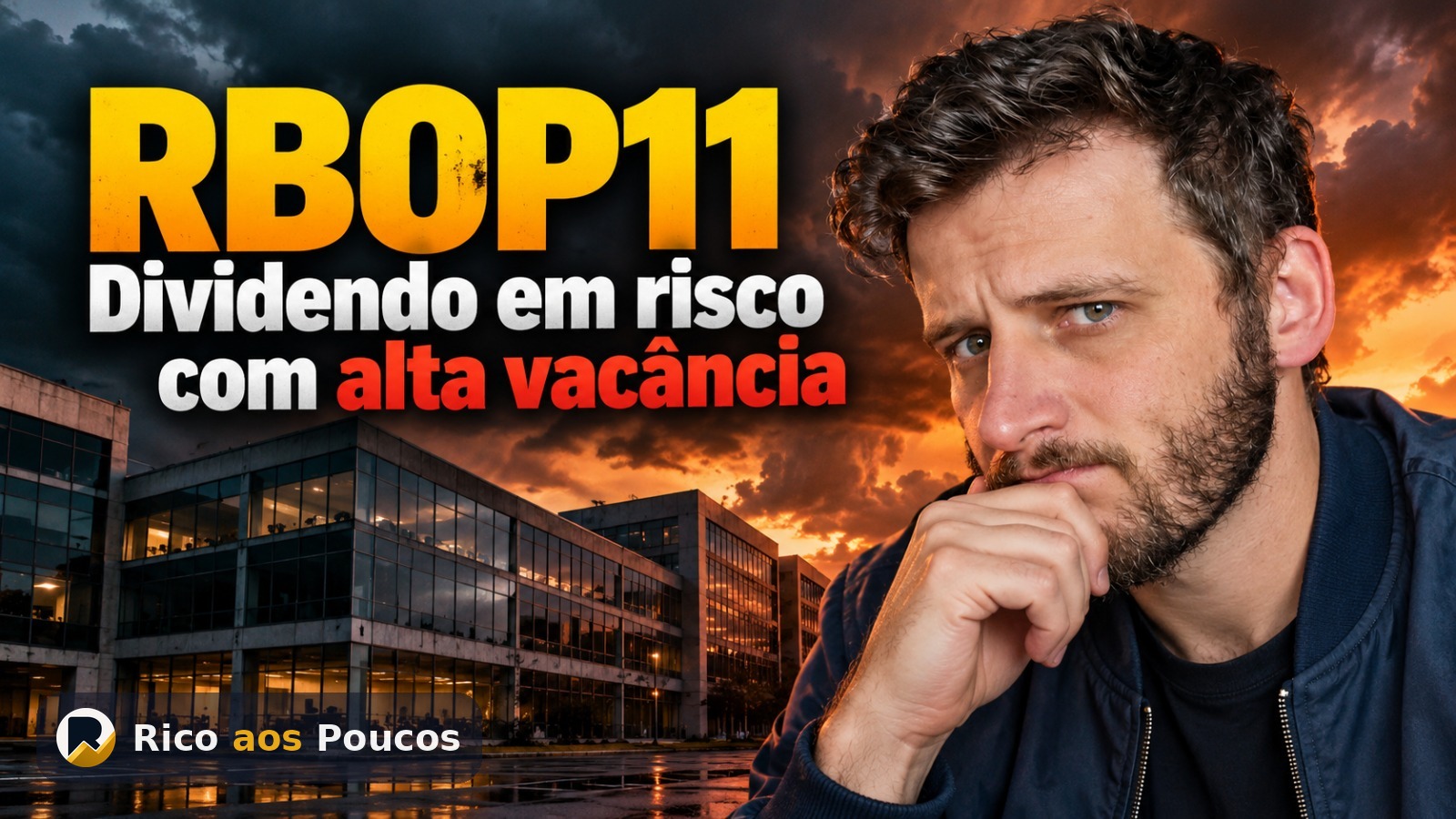Por que o RBOP11 está caindo — o dividendo de R$ 1,45 virou uma armadilha?