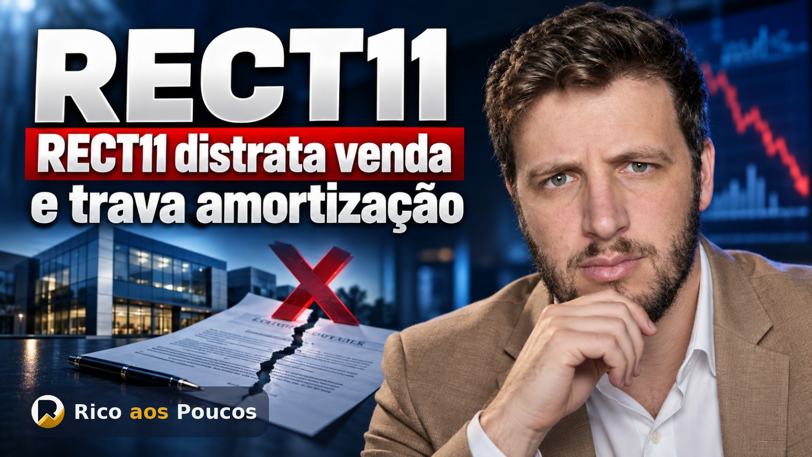 RECT11 distrata venda da Av. Europa e vacância vai a 11,40% — o que muda na tese