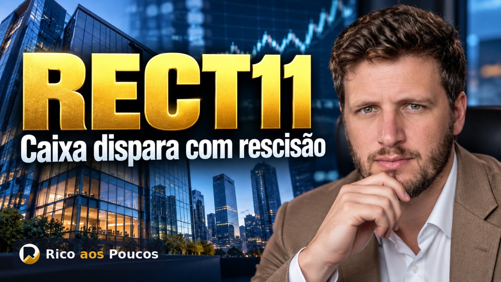 O que aconteceu com o RECT11 em setembro: caixa explode com rescisão, mas vacância sobe