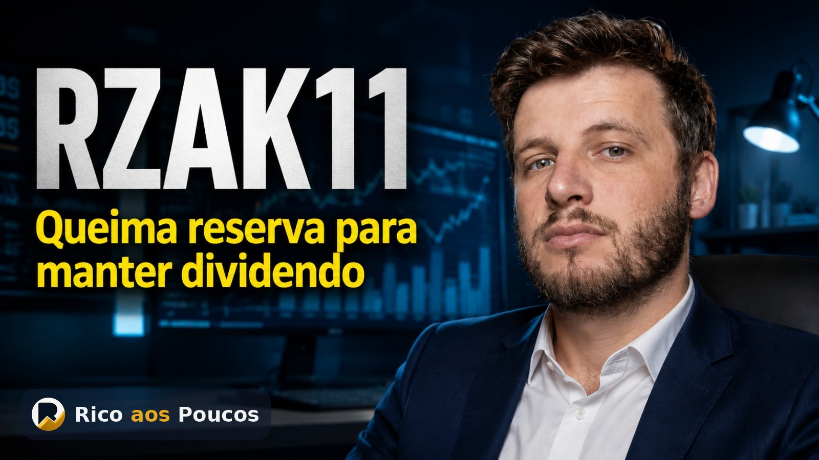 O que aconteceu com o RZAK11 em julho de 2026: resultado cai para R$ 0,96 e fundo queima reserva para pagar R$ 1,05