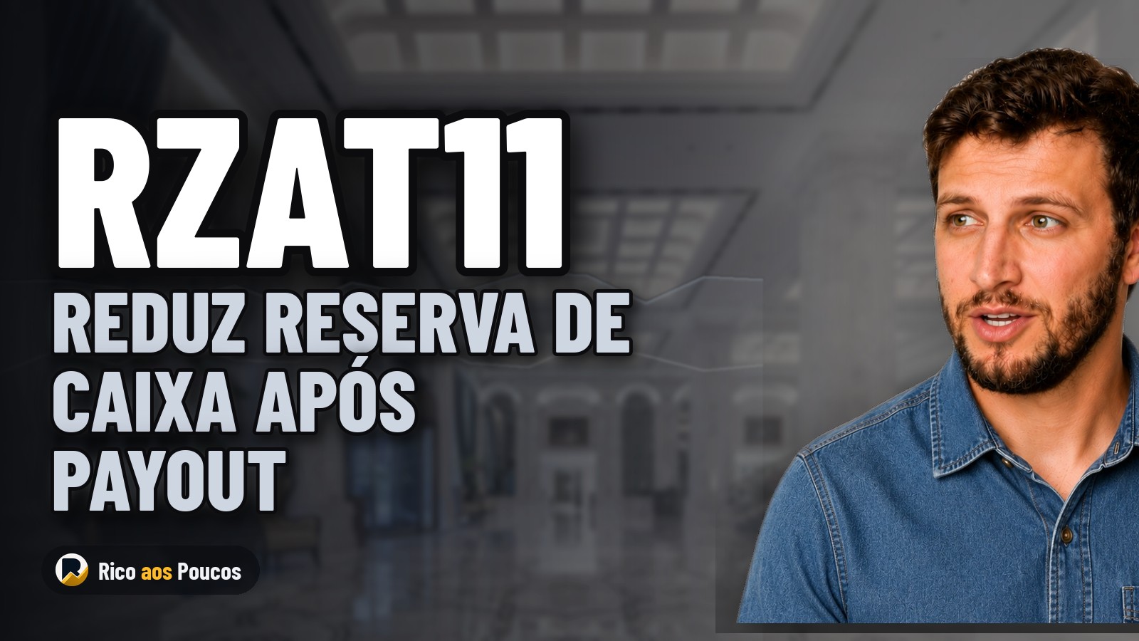RZAT11 pagou R$ 1,05 de dividendo mas gerou R$ 0,88 — reserva cai para R$ 0,30 por cota