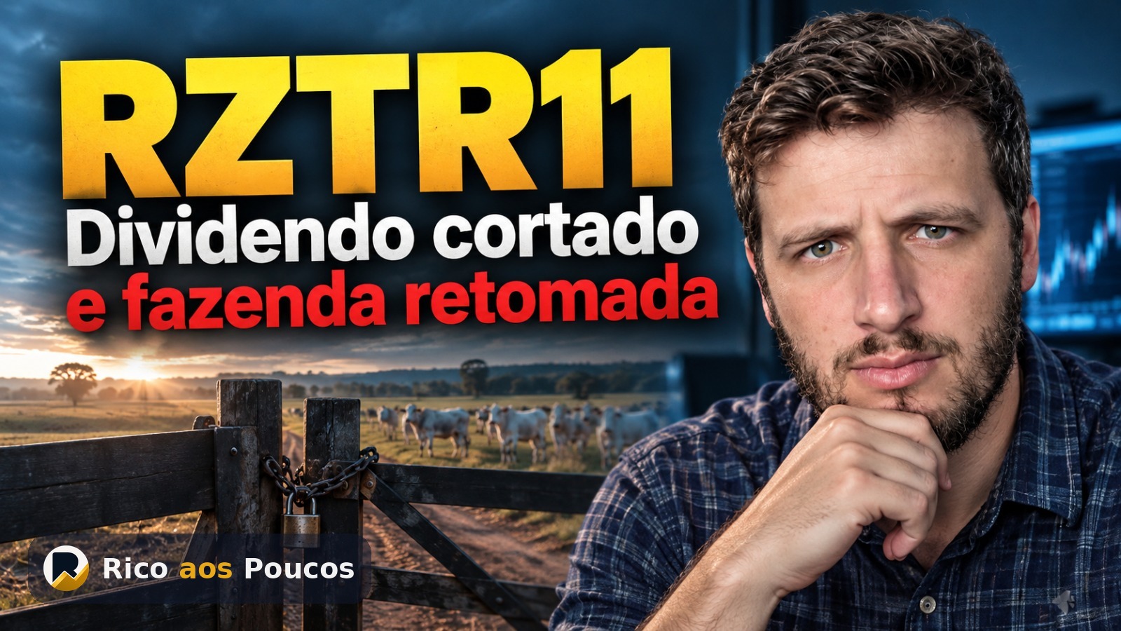 Por que o dividendo do RZTR11 caiu para R$ 0,85