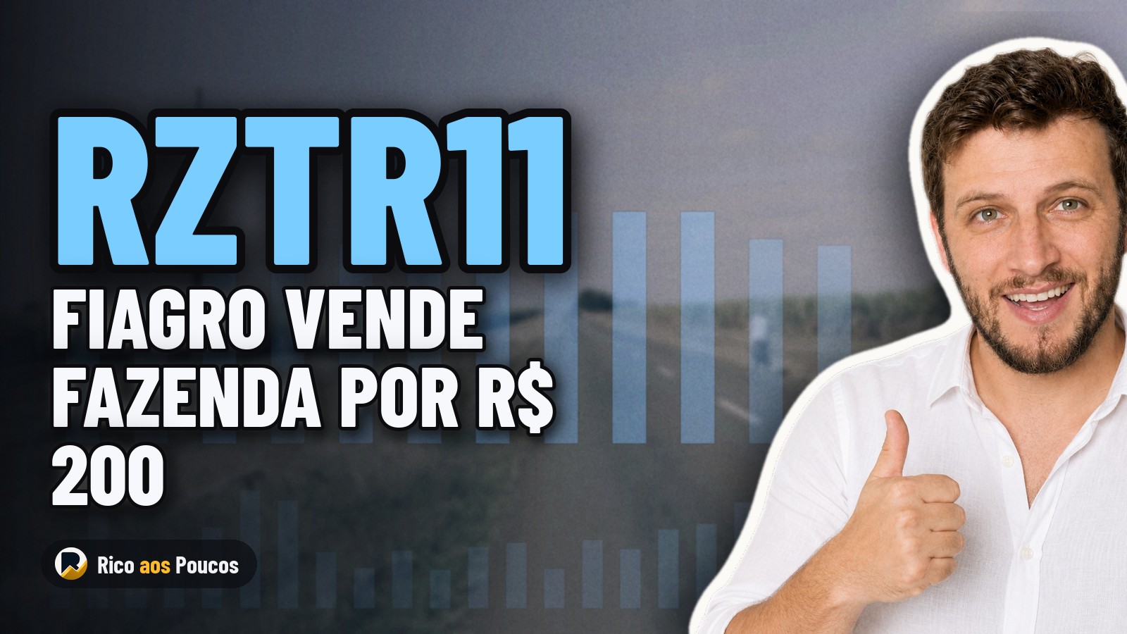 RZTR11 vende fazenda por R$ 200 milhões — ganho de R$ 5,78 por cota, mas parcelas pagam 10%