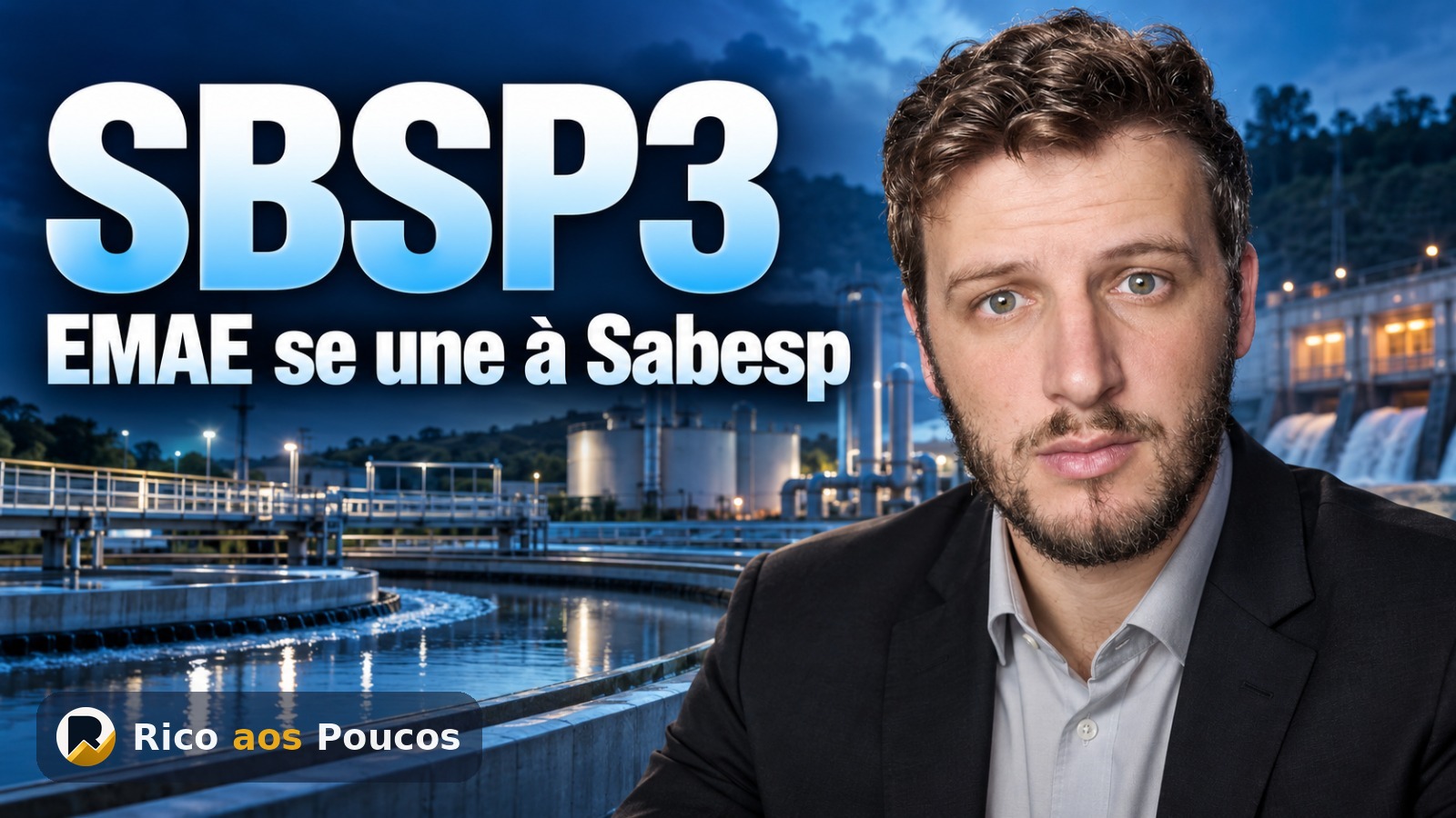 O que aconteceu com a Sabesp SBSP3 e EMAE