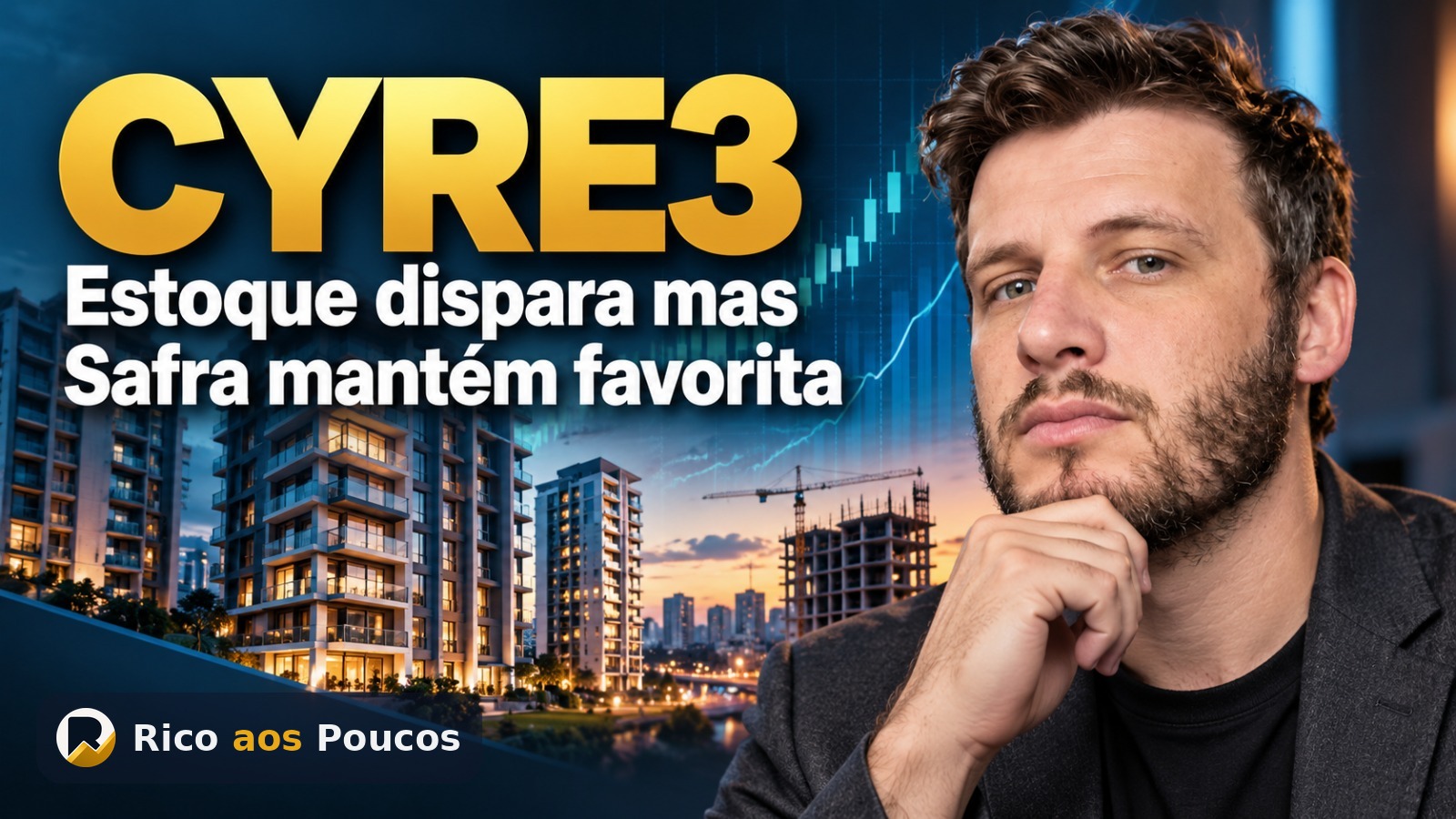 São Paulo Real Estate Inventories Surge, but Safra Keeps CYRE3 as Top Pick