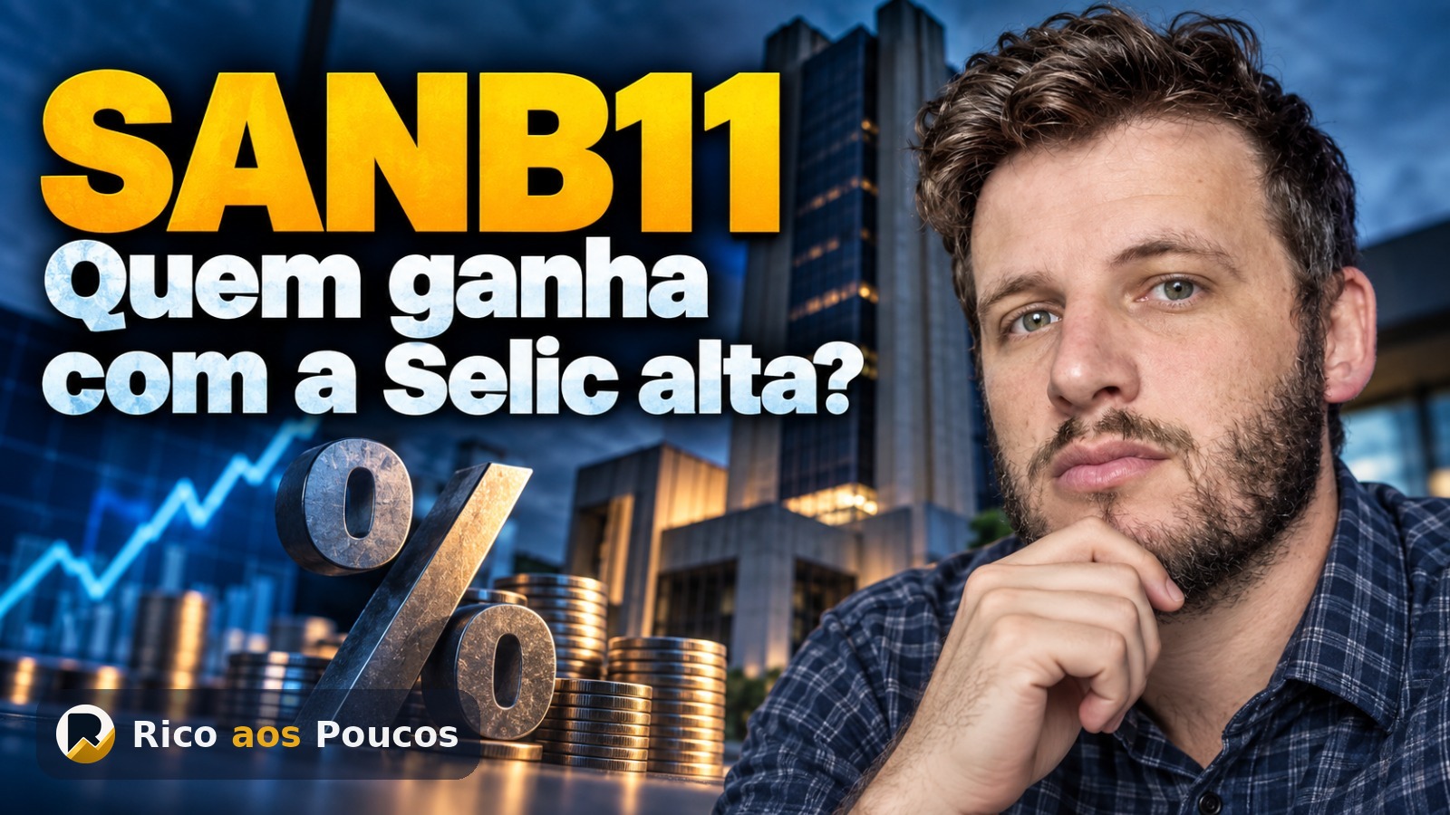 BBDC4 ganha R$ 2,2 bi e SANB11 perde R$ 2,6 bi com Selic alta, calcula UBS BB