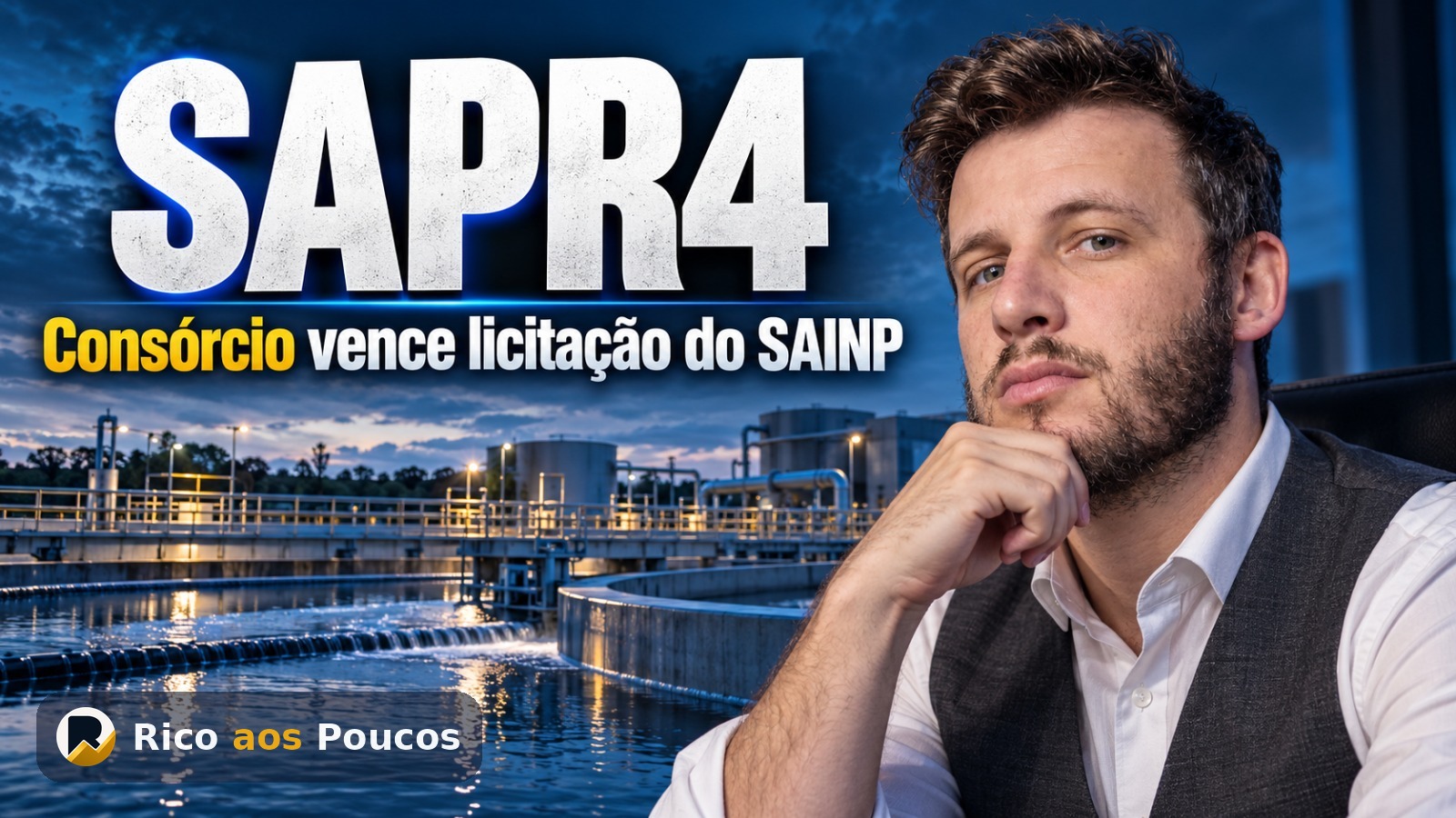 SAPR4 o que aconteceu: Sanepar diz que consórcio venceu a licitação do SAINP, com aluguel de R$ 9,03 milhões por mês