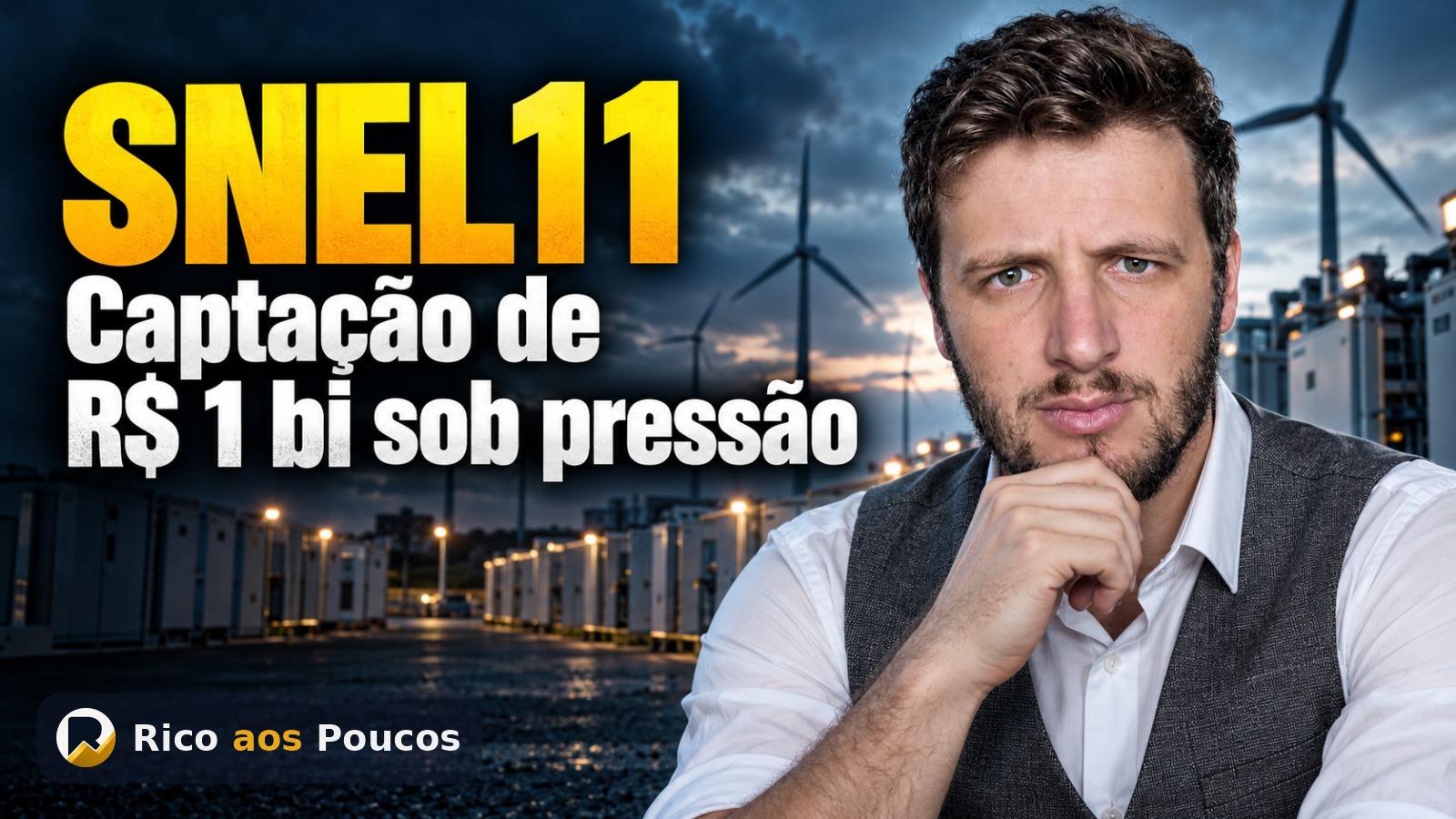 SNEL11 status: captação de R$ 1 bilhão amplia usinas solares