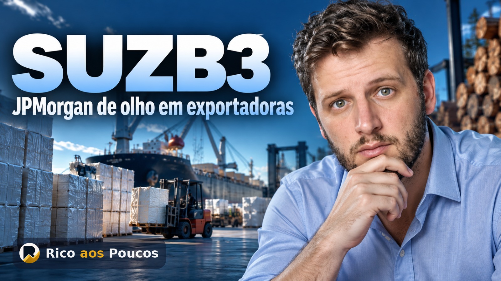 SUZB3 cotação hoje: por que o JPMorgan aposta na ação SUZB3, Vale e Gerdau pós-eleição