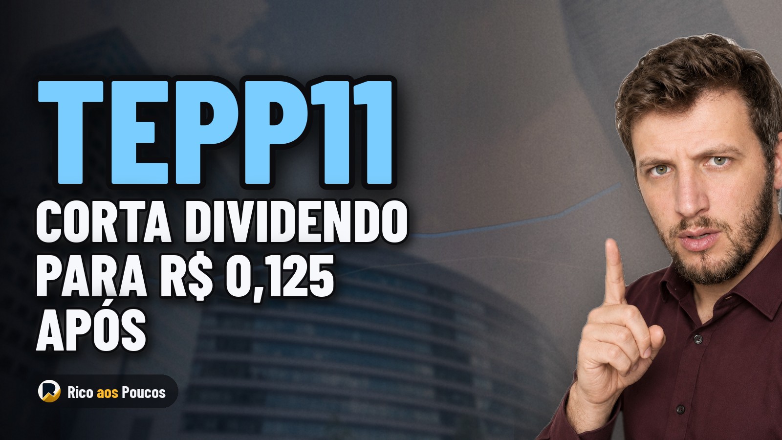 TEPP11 corta dividendo para R$ 0,125 — o que o relatório de julho revela sobre o caixa
