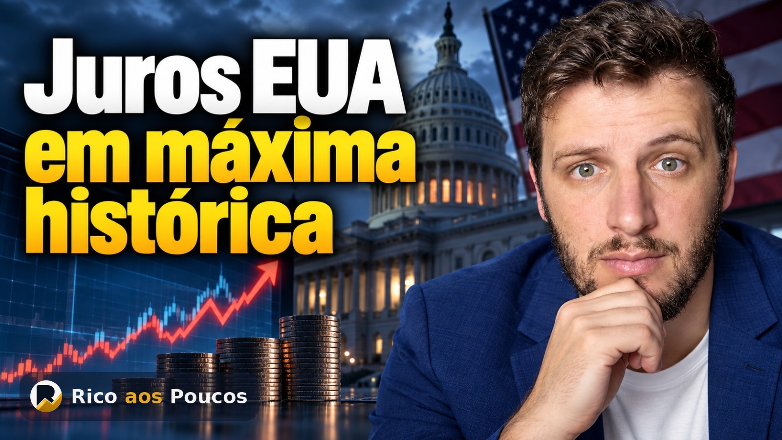 Juros nos EUA em patamar elevado e Treasuries