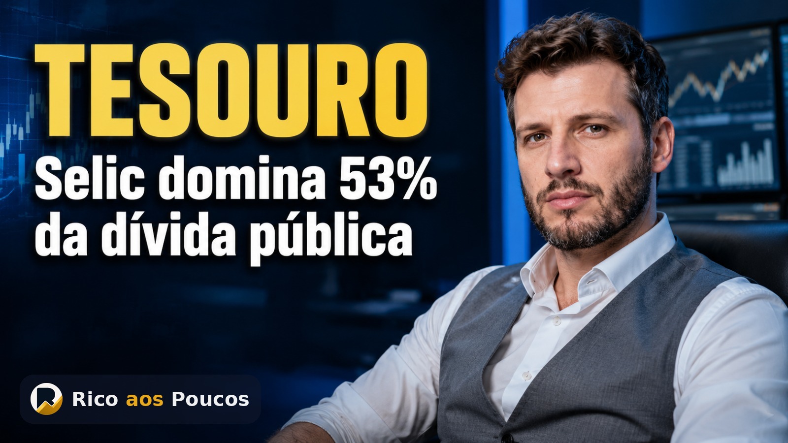 Tesouro Nacional eleva fatia de títulos Selic na dívida pública para até 53% em 2026