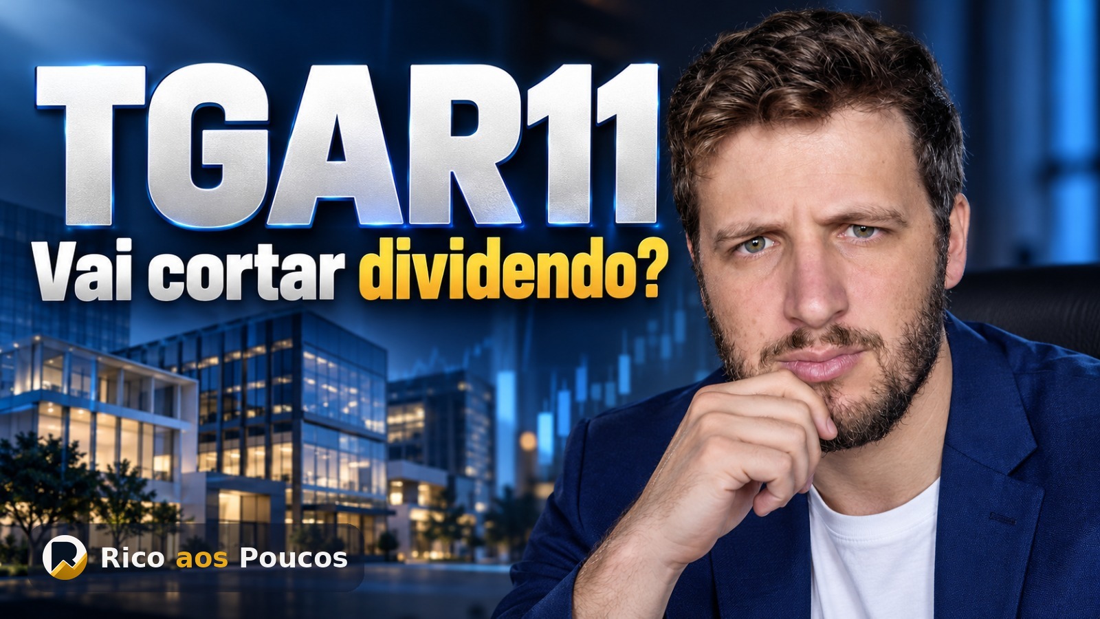 TGAR11 vai cortar dividendo? A cota a R$ 40, o risco real e o que o valor de liquidação protege