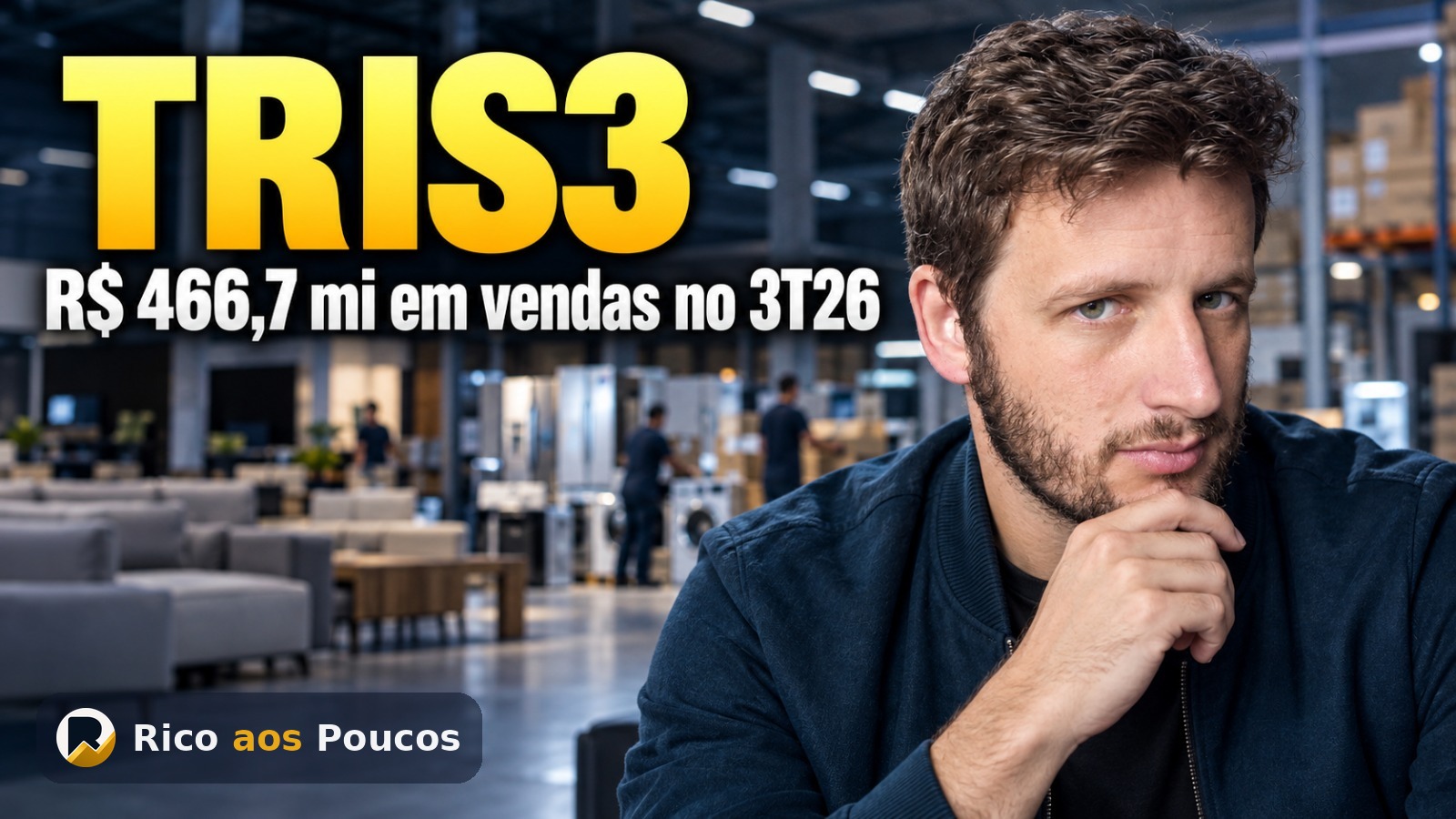 TRIS3: o que é a ação da Trisul e como veio a prévia de R$ 466,7 mi no 3T26