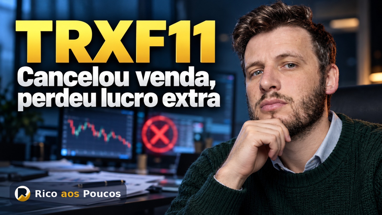 O que aconteceu com o TRXF11: venda de 3 imóveis do GPA é cancelada