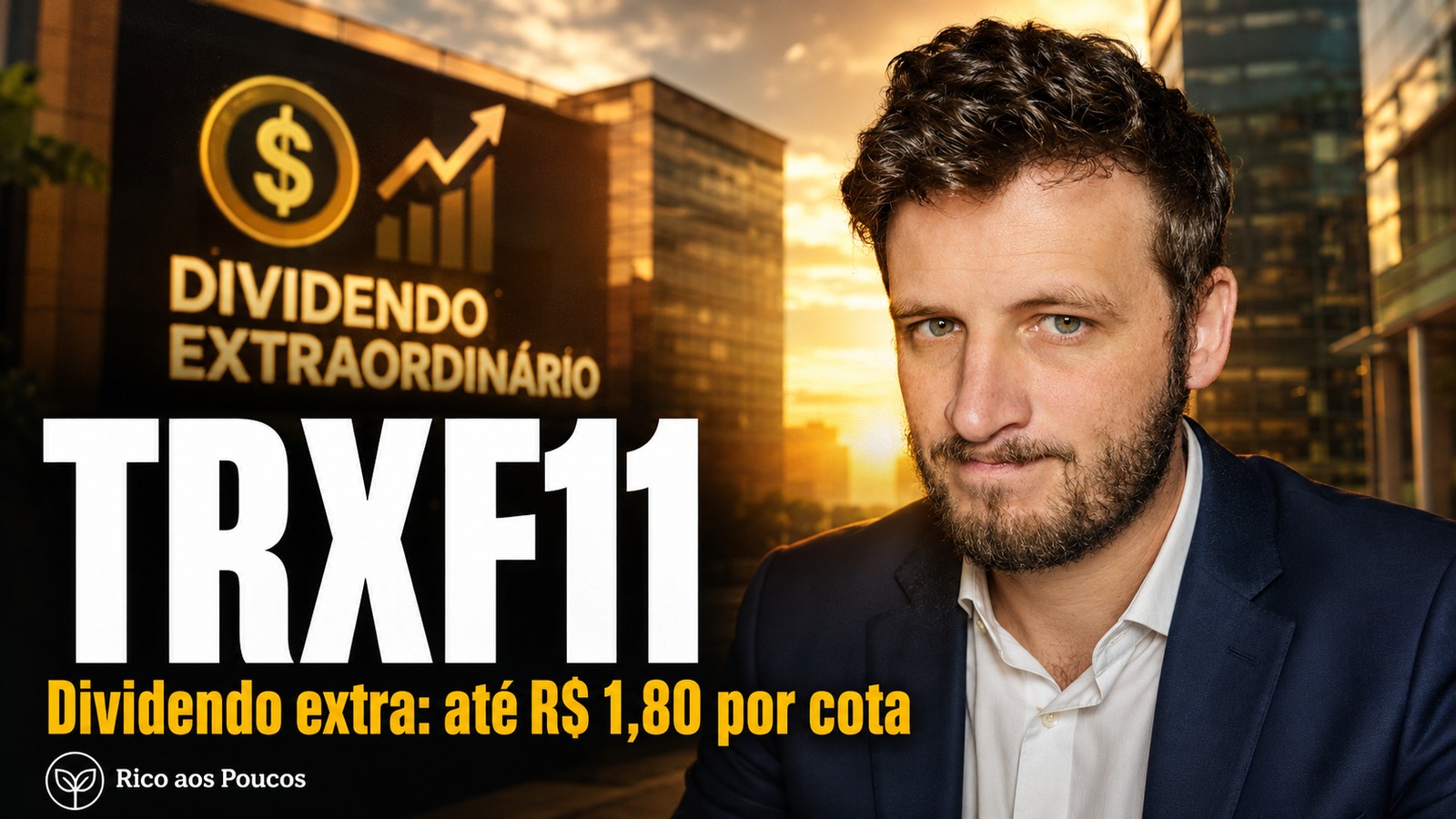 TRXF11 vai pagar dividendo extraordinário de até R$ 1,80 por cota — quase 3x o mês normal