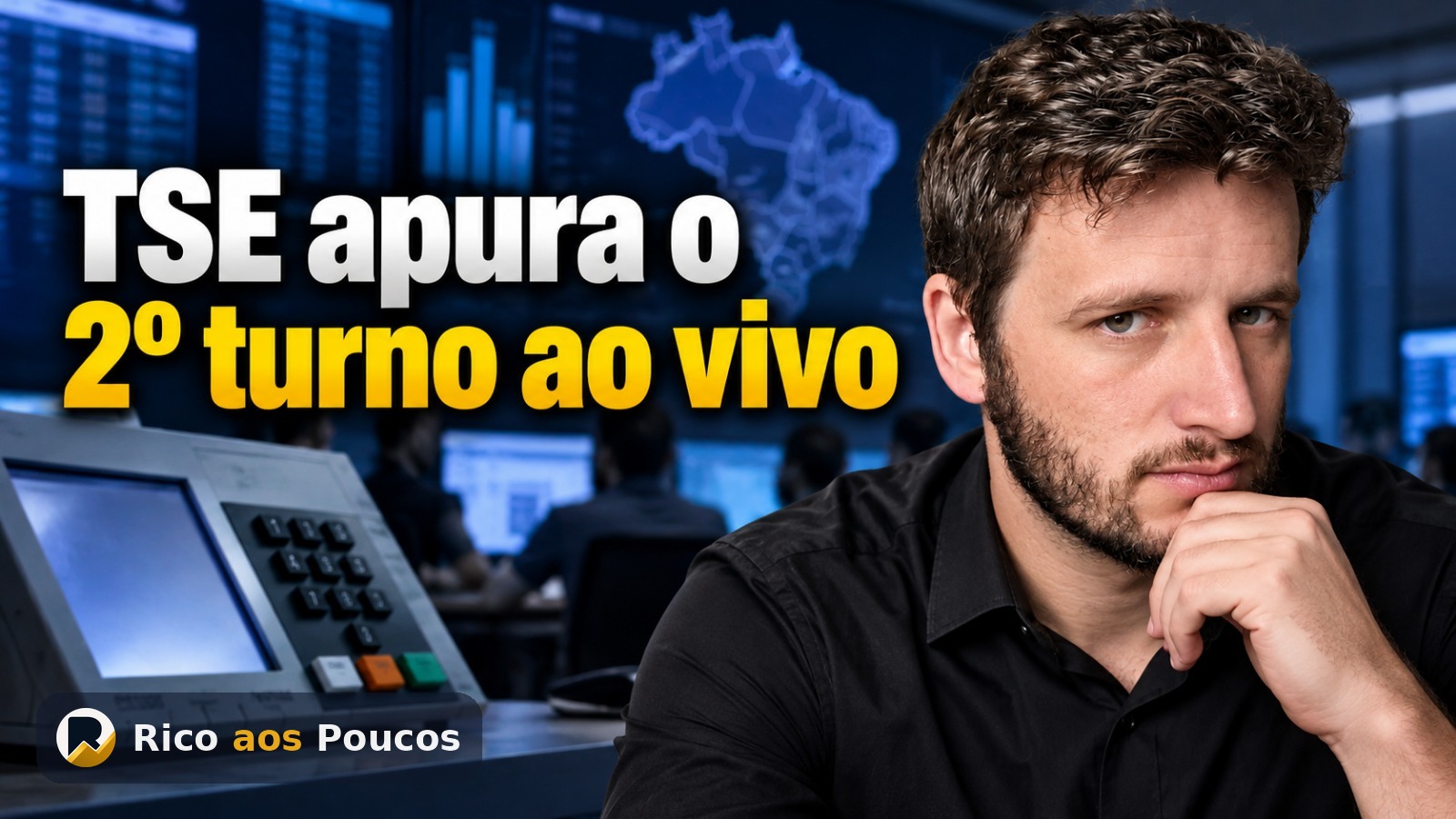 TSE inicia apuração do 2º turno de 2026