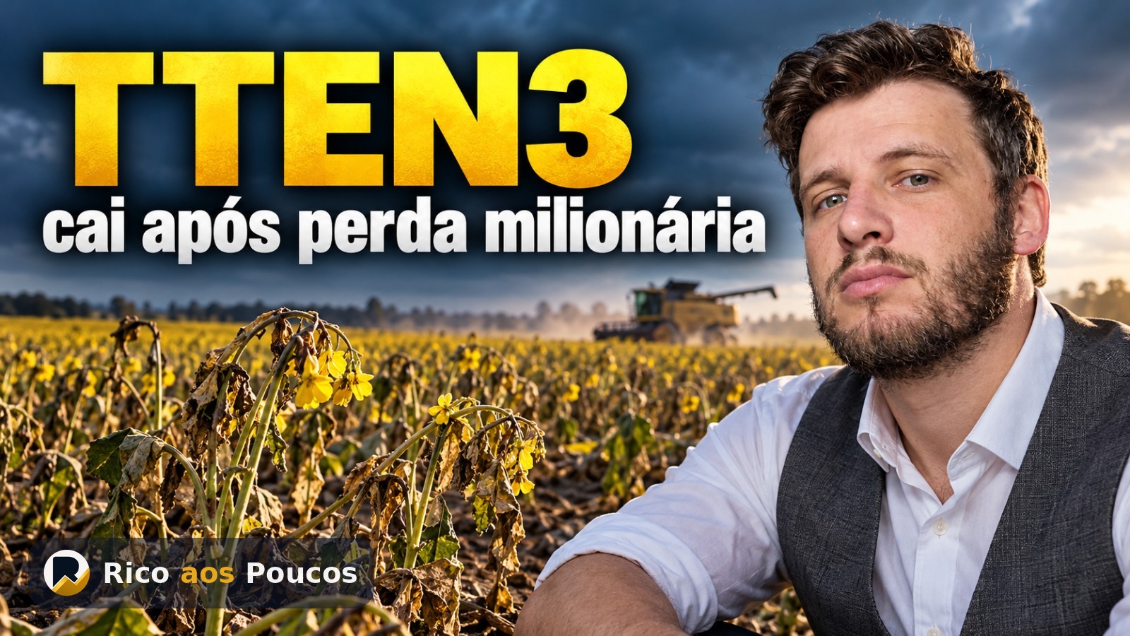 TTEN3 preço sob pressão por quebra na safra de canola
