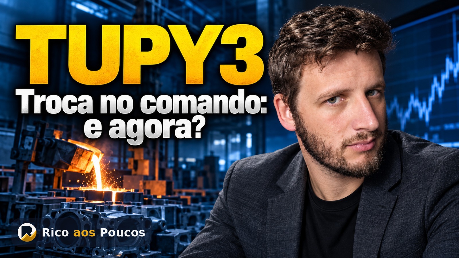 TUPY3 anuncia renúncia de presidente do conselho e troca na diretoria