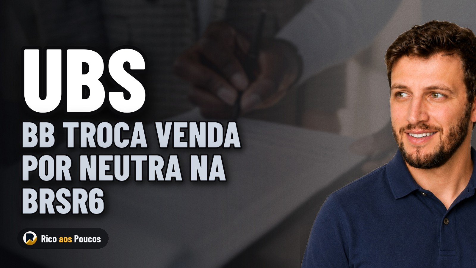 O UBS BB deixou de recomendar venda para o Banrisul (BRSR6)