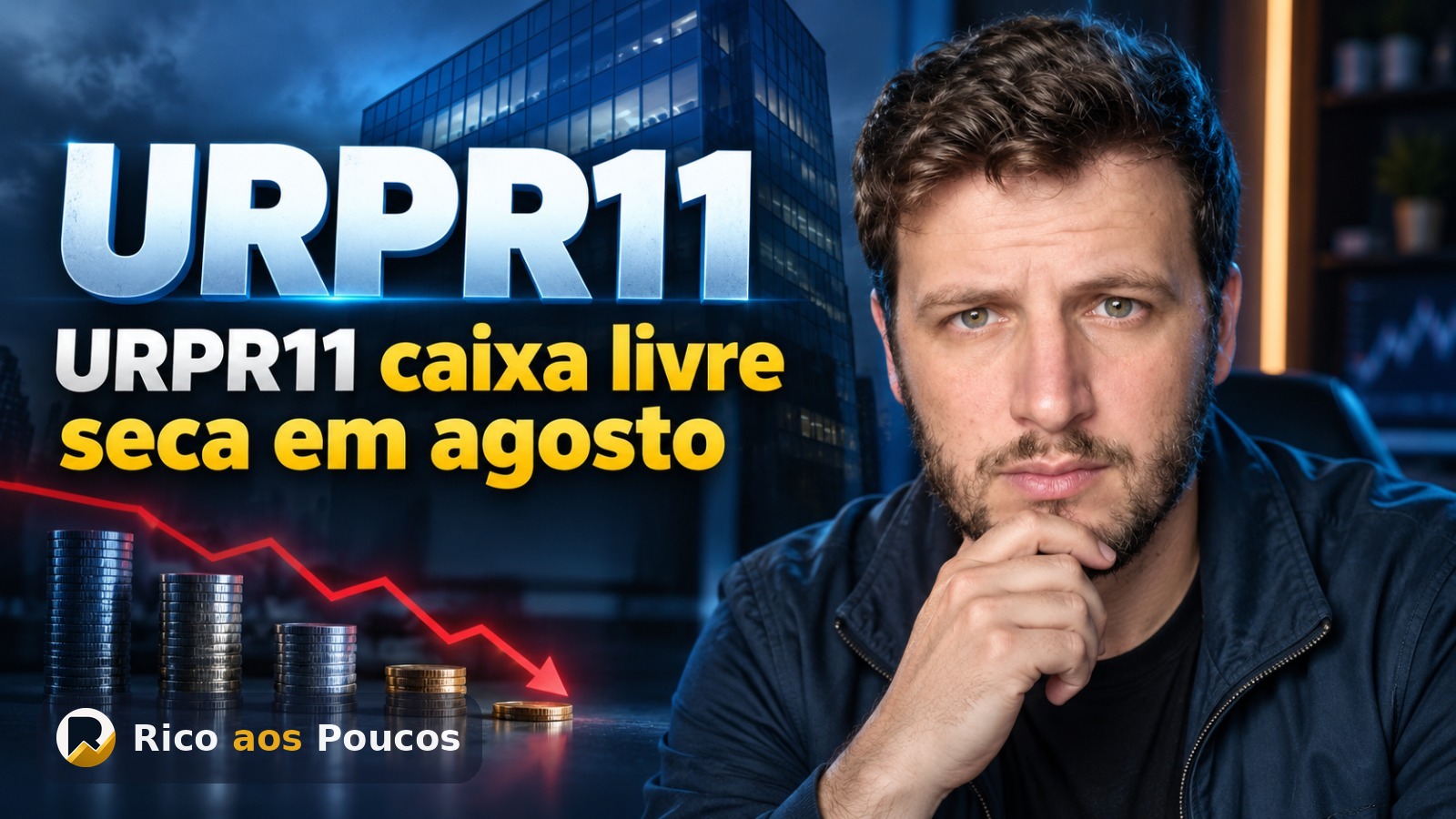 URPR11: o que está acontecendo com o fundo imobiliário — patrimônio encolhe e caixa livre seca em agosto