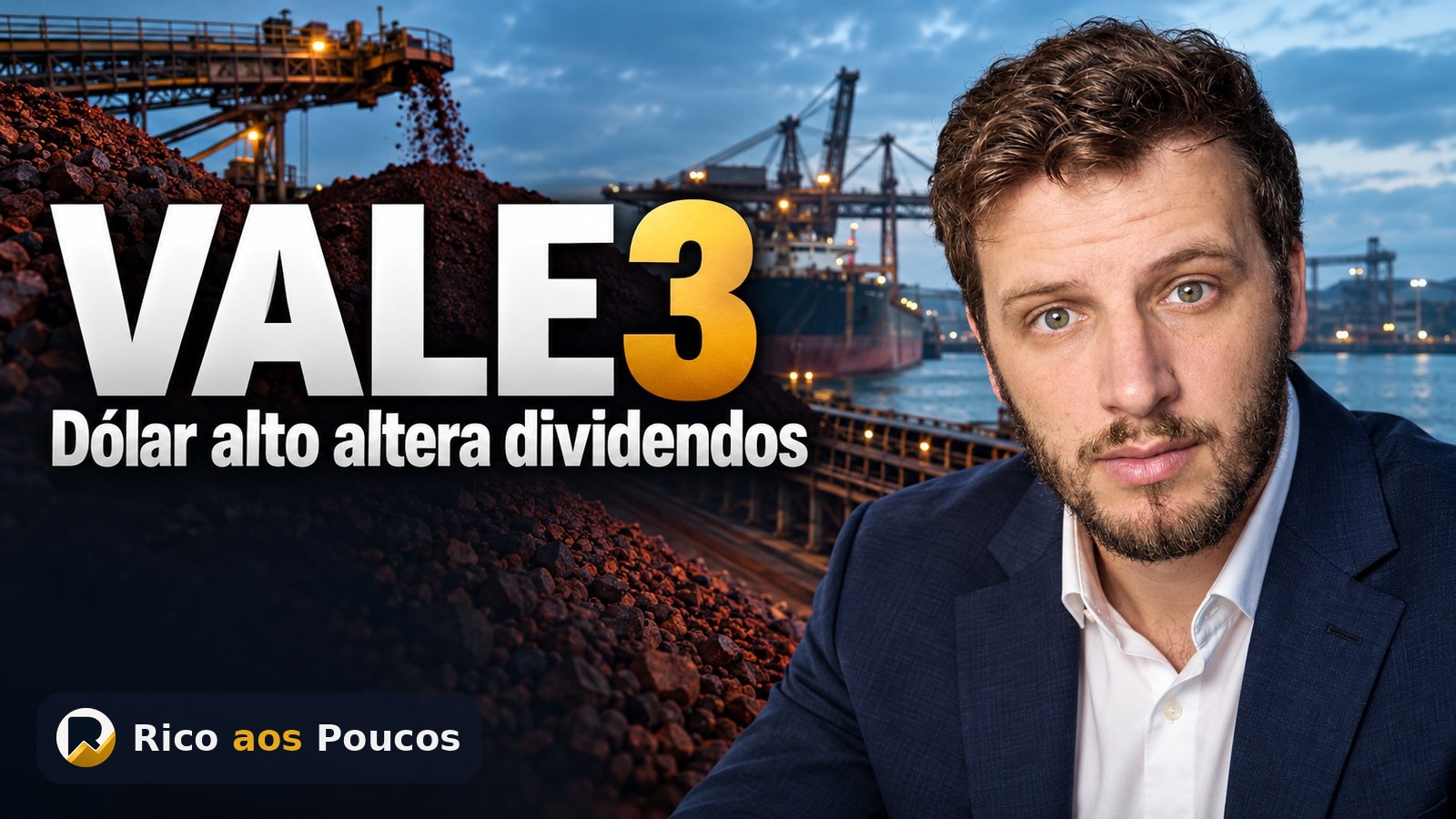 VALE3 cotação hoje e gráfico em tempo real: por que a ação VALE3 disparou acompanhando o dólar após as eleições
