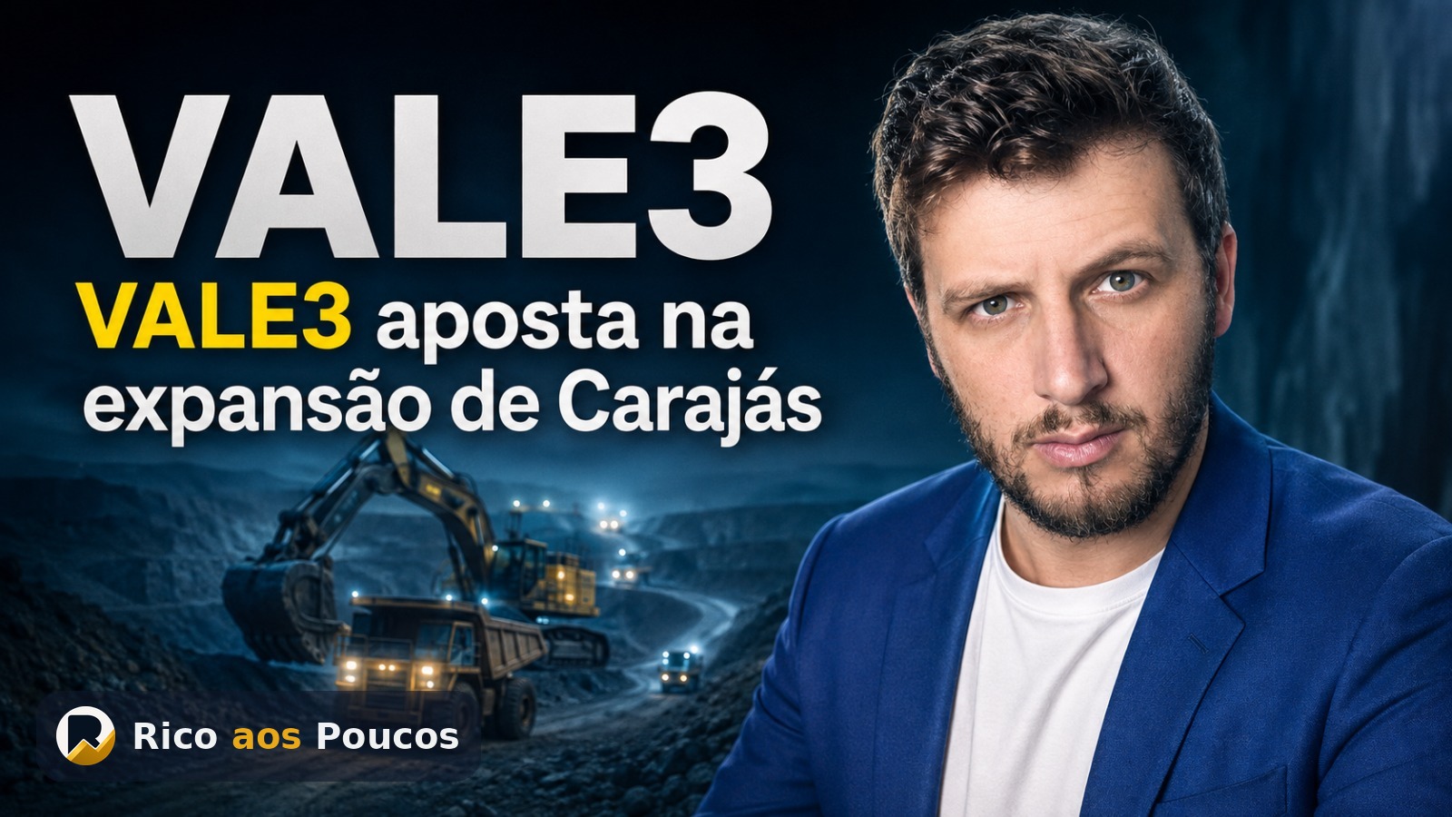 O que aconteceu com o novo projeto da Vale em Carajás — o potencial de 50 milhões de toneladas revelado pelo CEO