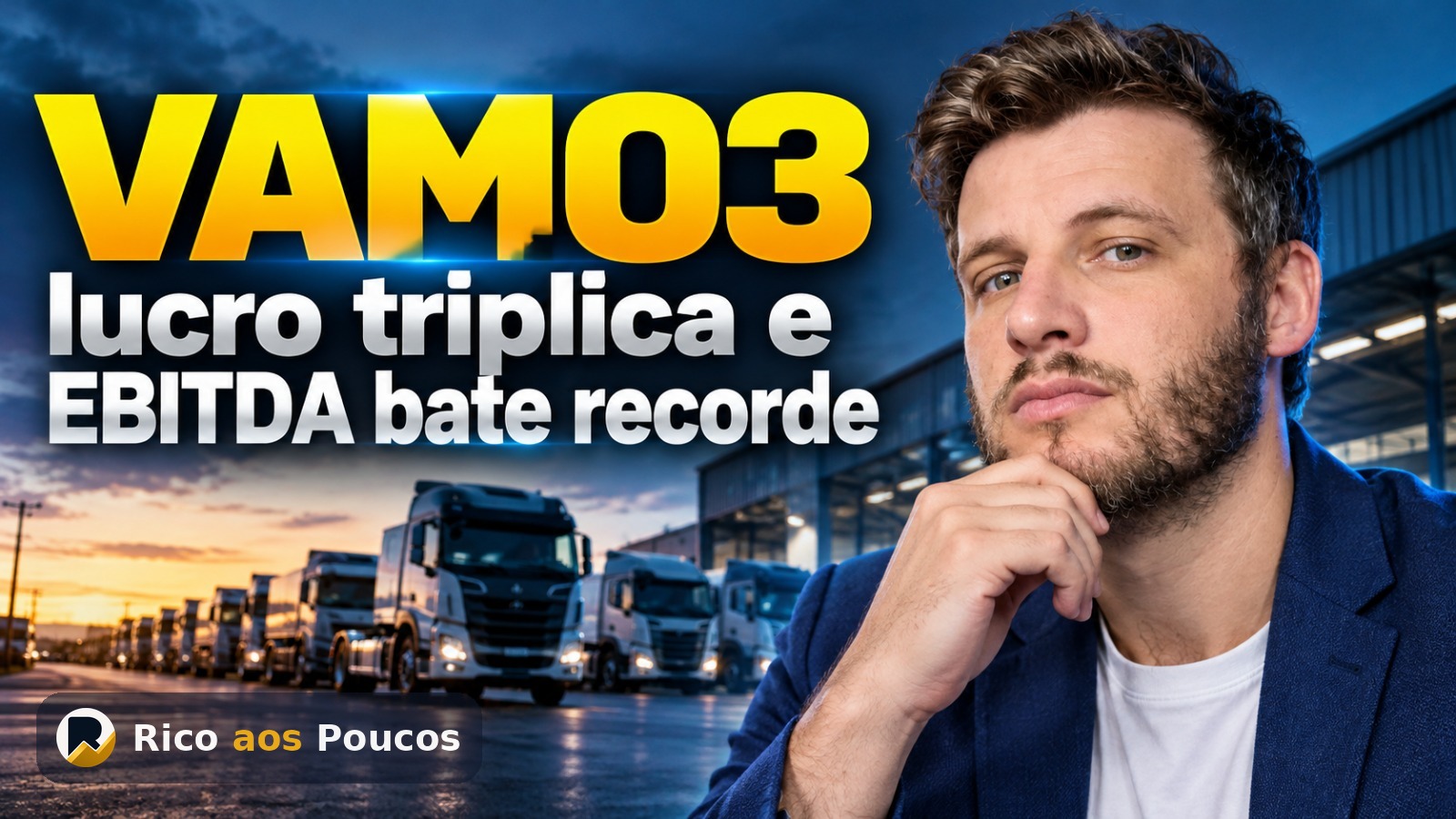 Resultado da ação VAMO3 no 3T26: lucro triplica para R$ 150,9 milhões, segundo a Vamos — mas o que sustenta esse número?
