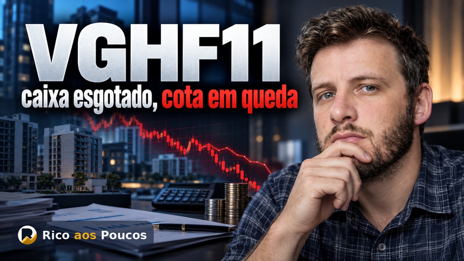 VGHF11 mantém dividendo de R$ 0,06 em agosto, mas queima reserva e cota patrimonial cai pela 8ª vez