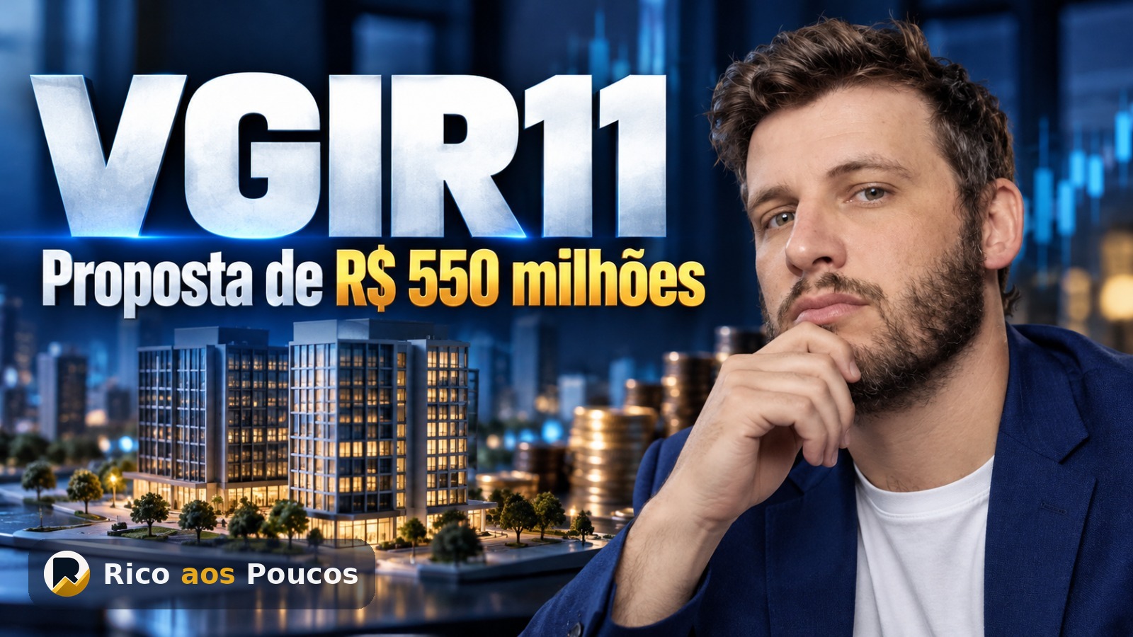 VGIR11 vendeu imóvel? Fundo recebe proposta vinculante por quatro ativos — entenda o impacto