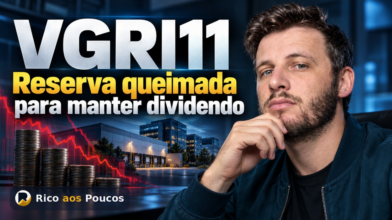 VGRI11 queima reserva para manter dividendo