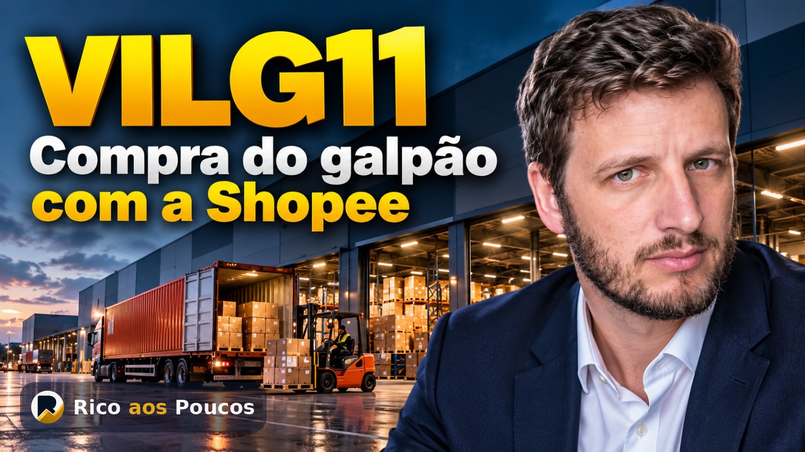 O que aconteceu com o VILG11: a compra do galpão de R$ 140 mi com a Shopee e o impacto no seu bolso