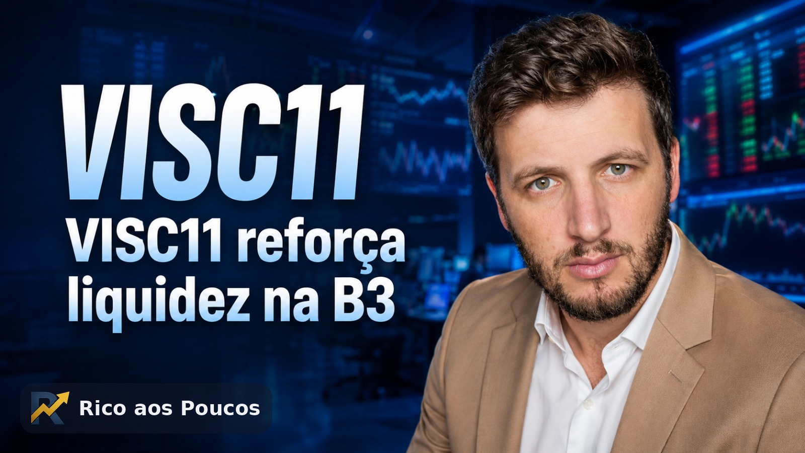VISC11 contrata segundo market maker (Suno) na B3 em junho de 2026