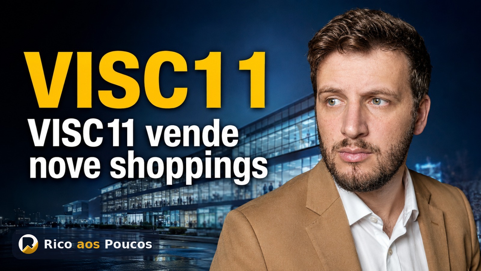 O que aconteceu com o VISC11: venda de R$ 573 milhões em shoppings e o plano para o portfólio