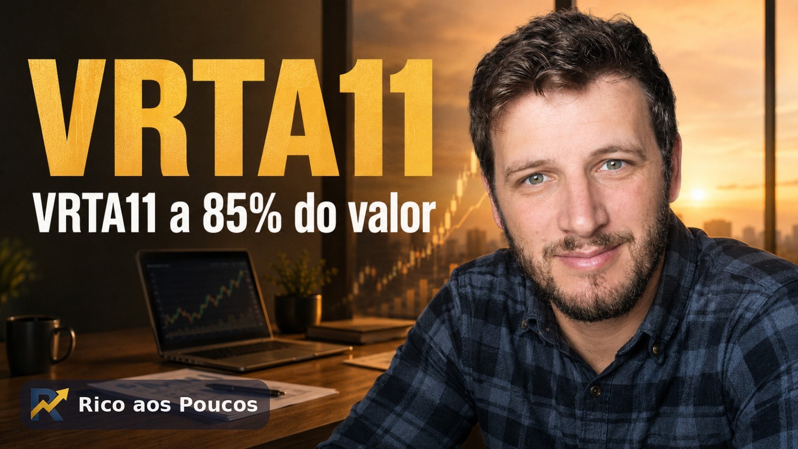 VRTA11 a 0,85x de P/VP: o desconto é gordo demais ou o mercado está certo?