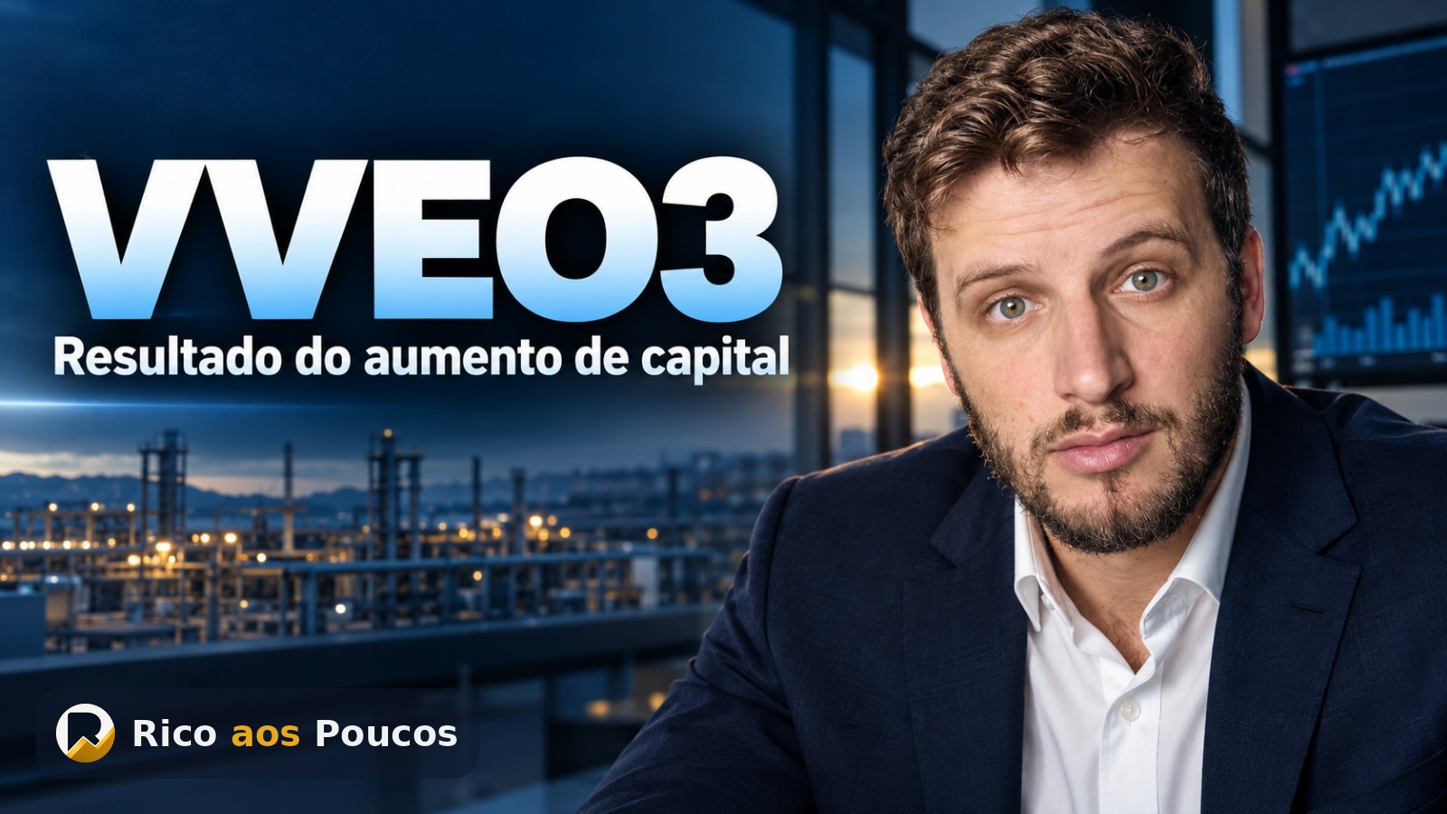 VVEO3: o que aconteceu com a ação da CM Hospitalar — subscrição encerra com 99% de adesão