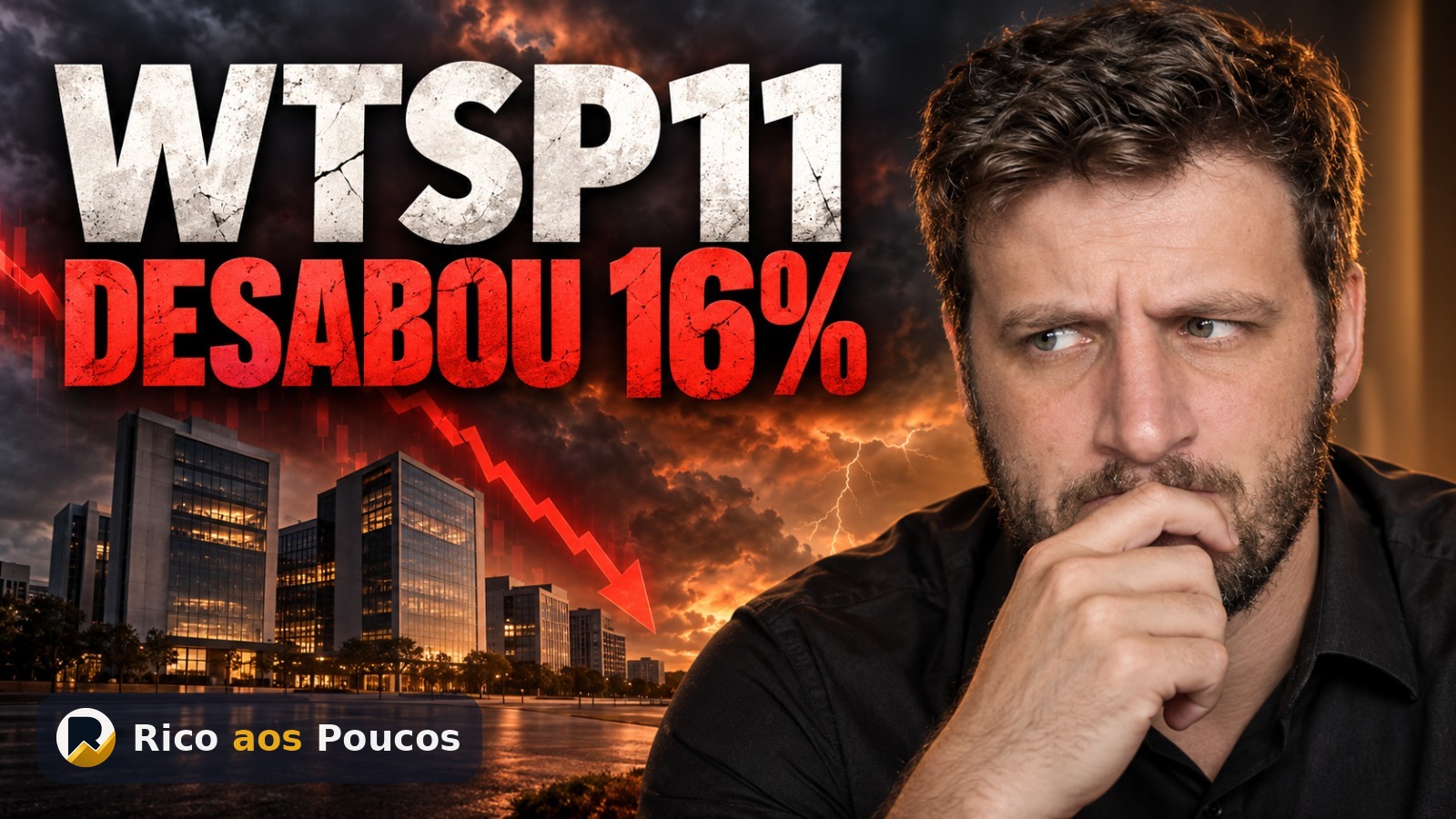 Fundo imobiliário WTSP11 despenca 16% com proposta de venda do World Trade Center Nações Unidas