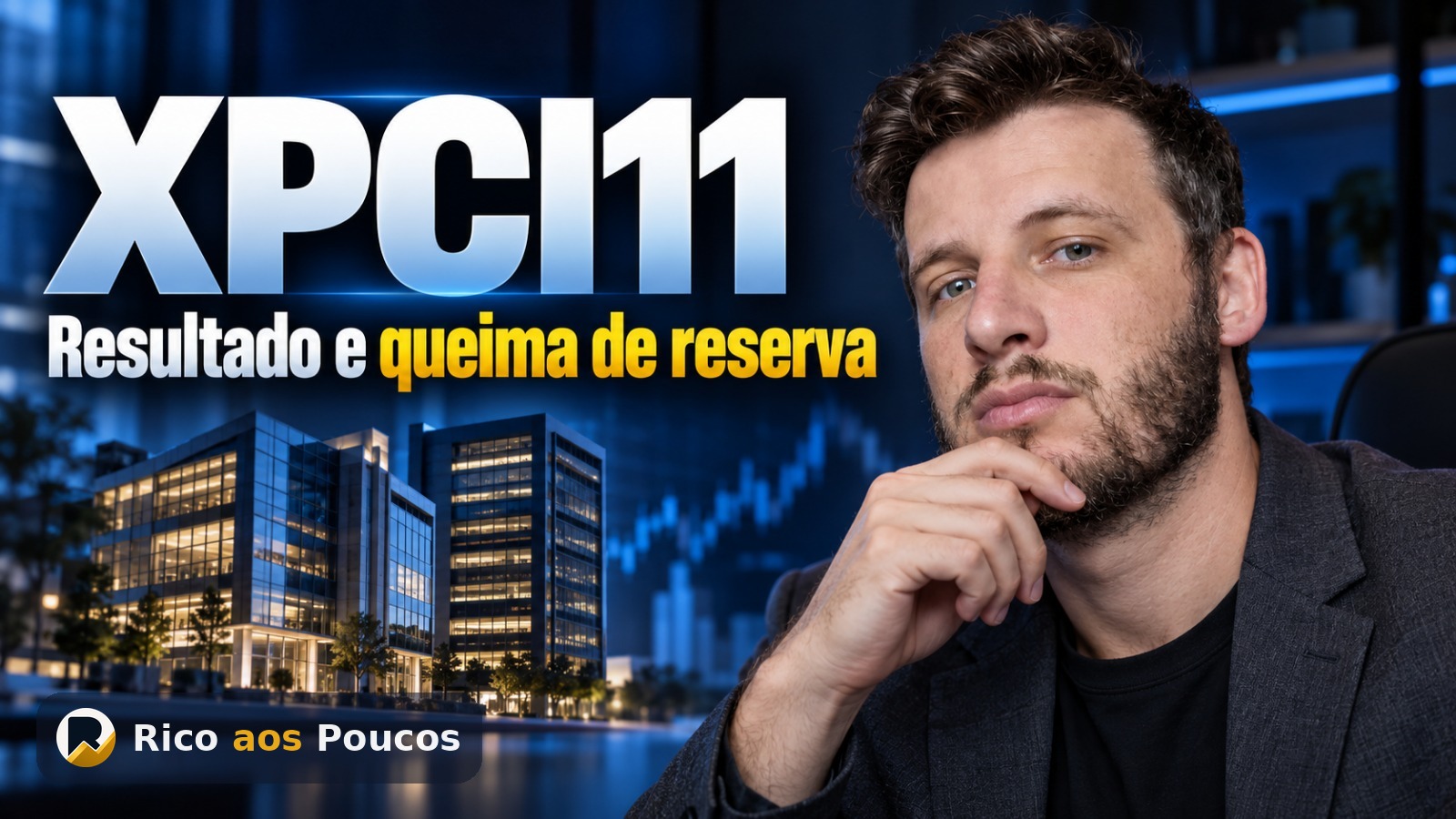 Por que o XPCI11 está caindo — o resultado de R$ 0,78 e a queima de reserva explicados