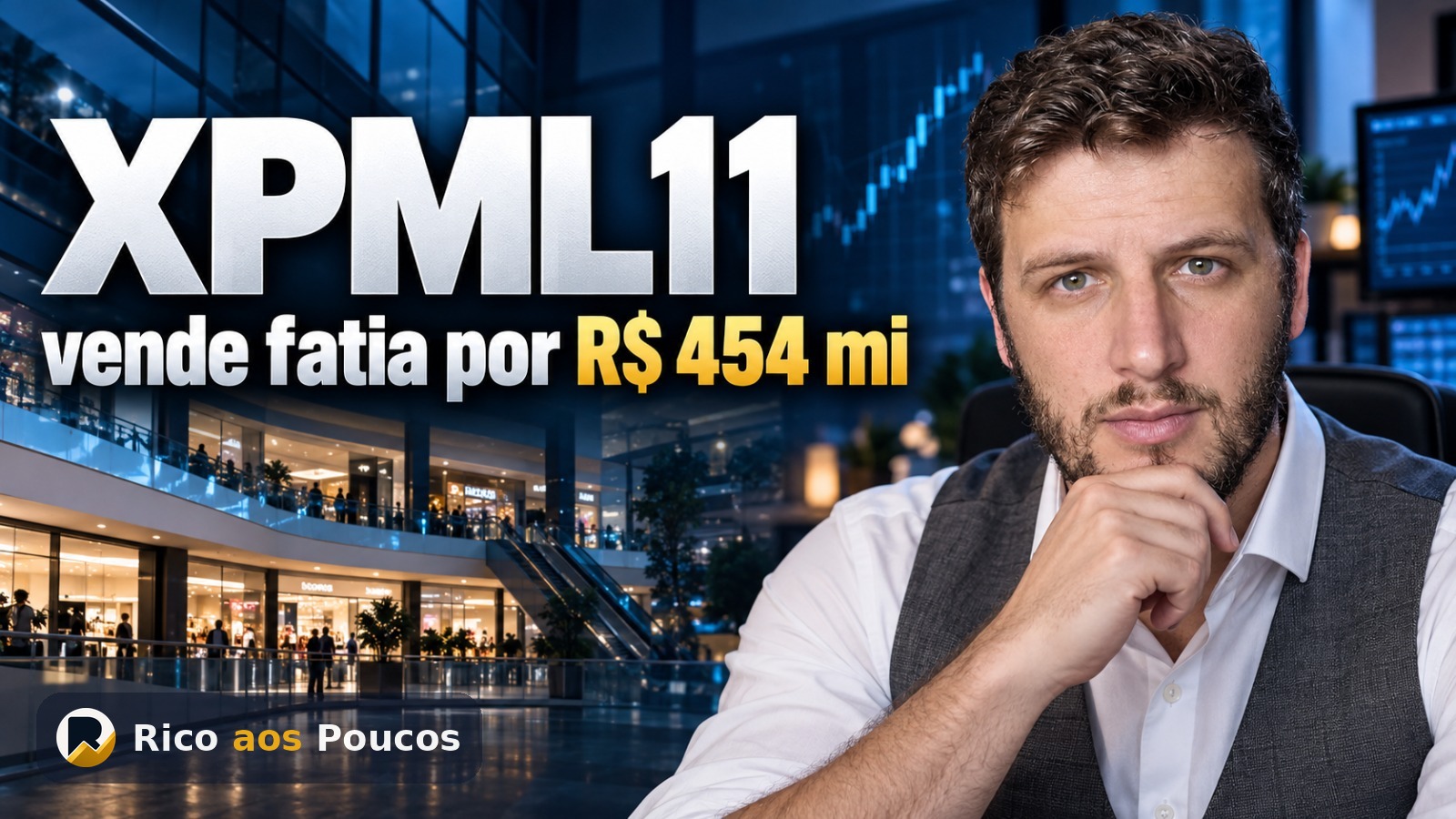 O que aconteceu com o XPML11: fundo vende fatia do Shopping Cidade Jardim por R$ 454 milhões