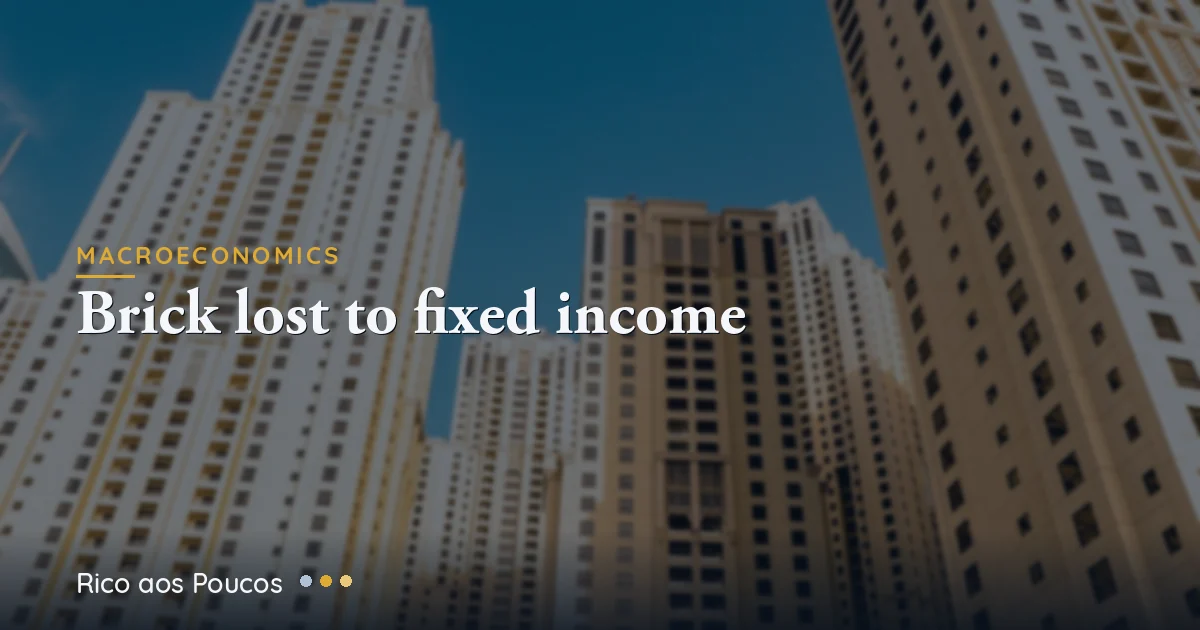 18 years of data: Brasilia real estate lost to fixed income