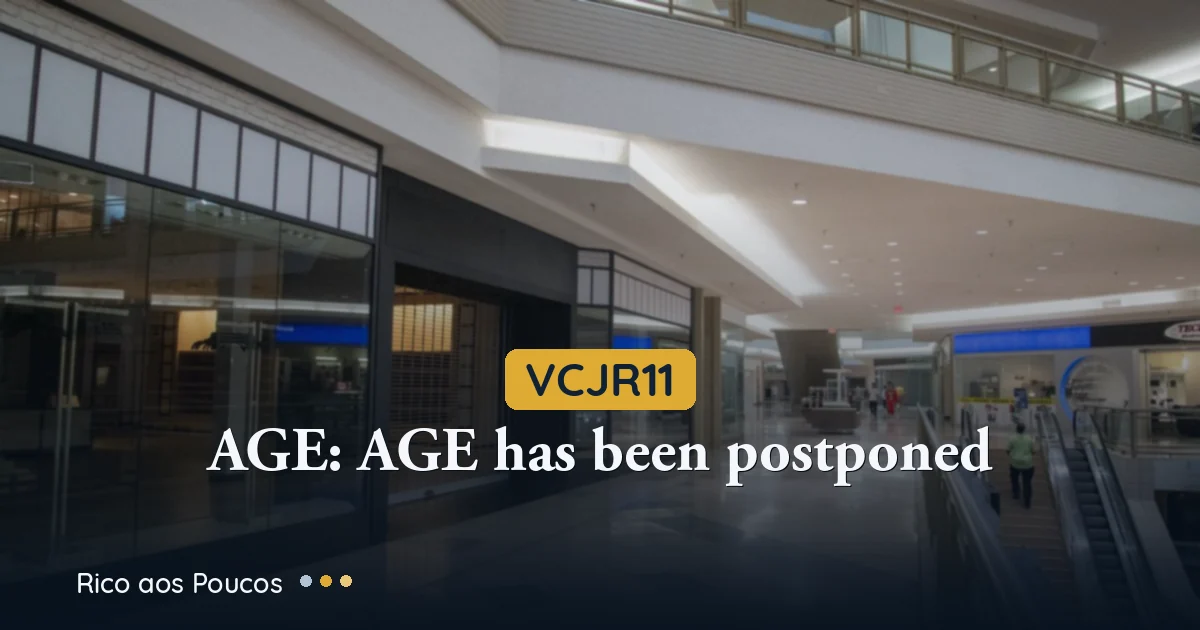VCJR11 Vectis Juros Real: AGE de fusão postergada e reserva de resultado em queda — análise jul/2026