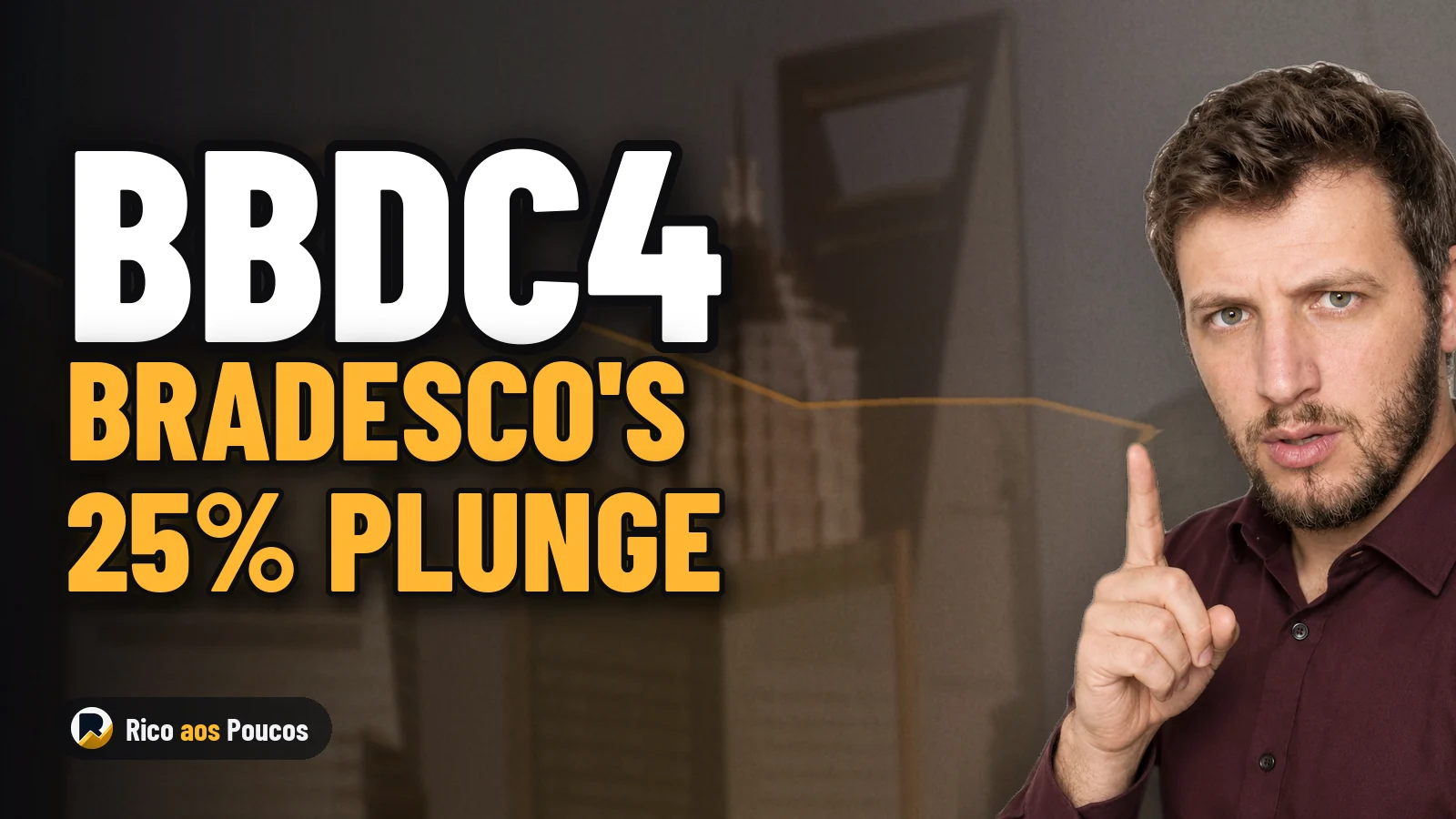 BBDC4 Plunges Nearly 25% as Market Debates Bradesco's Earnings Outlook
