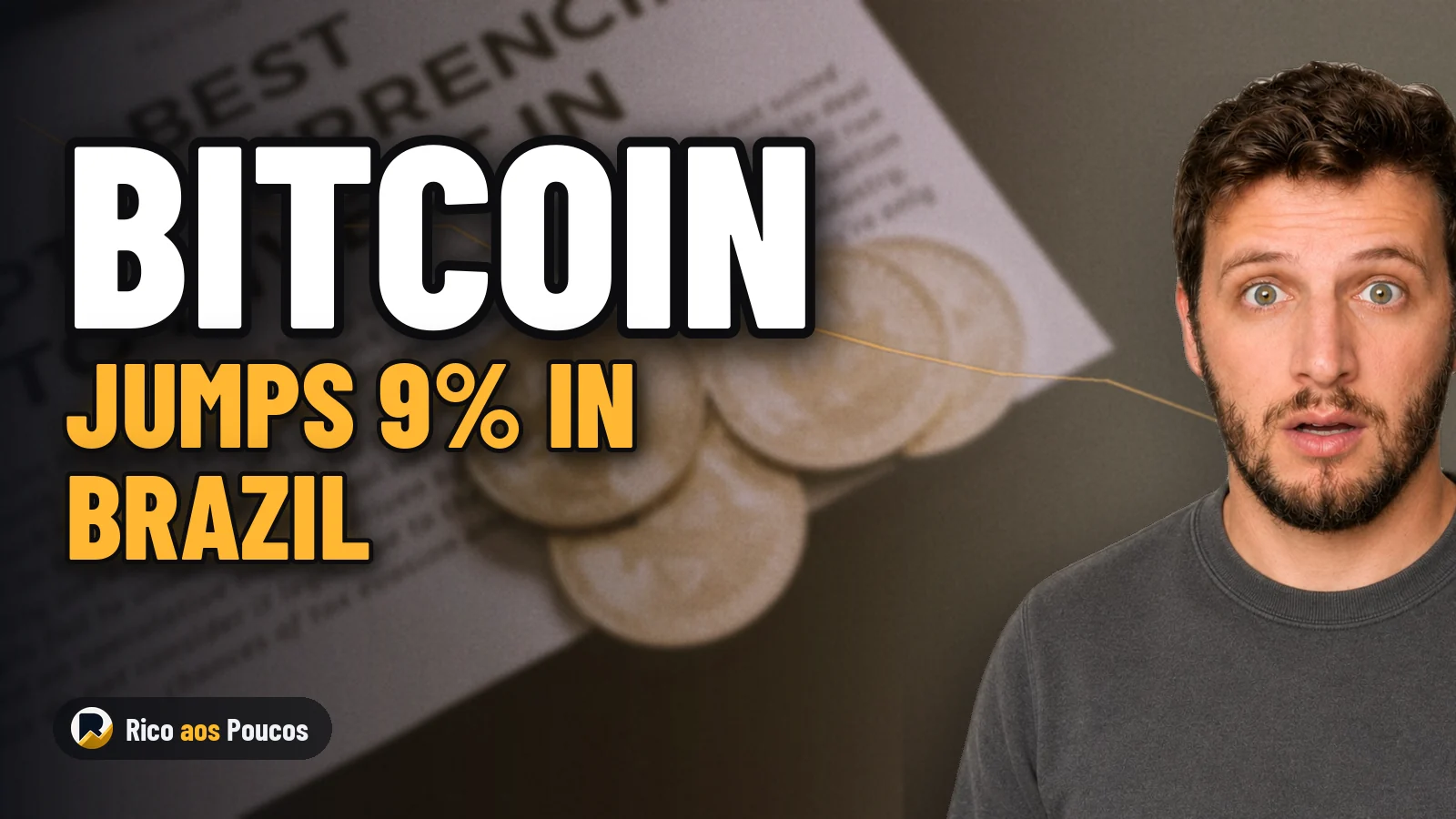 Bitcoin Surges 9% in Brazil While Falling Abroad