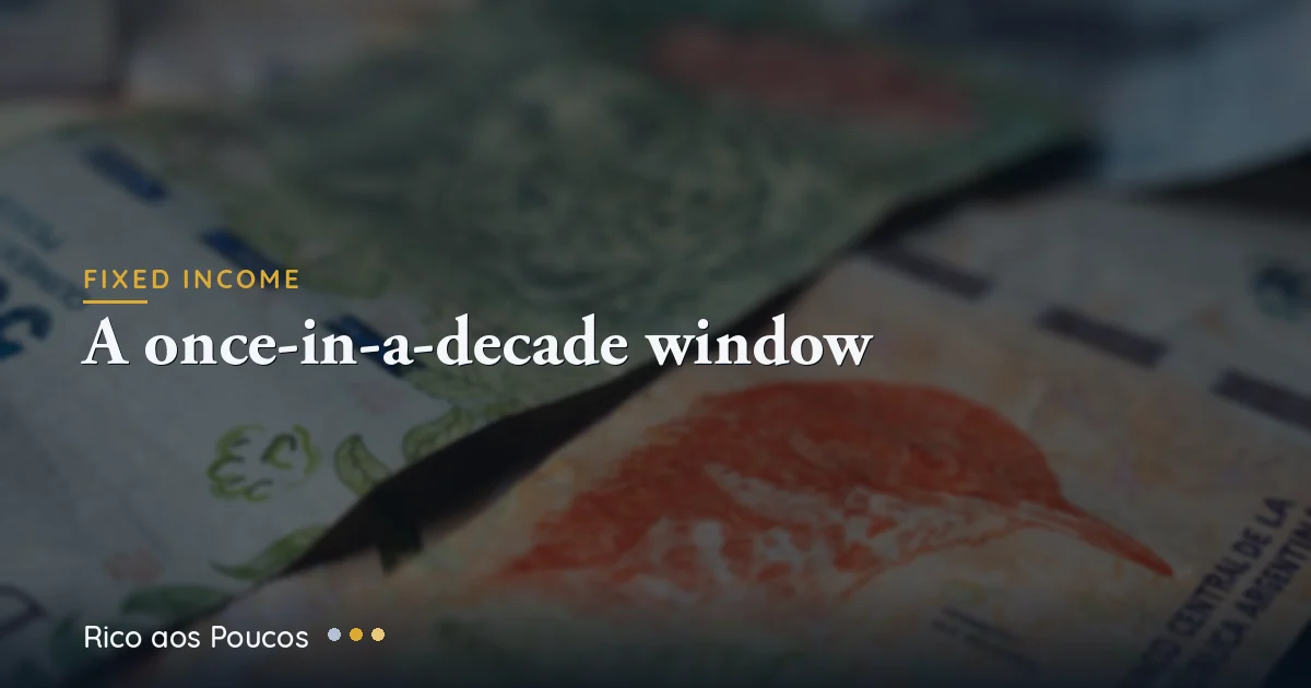 Brazil's inflation-linked bonds reach 8% real yield — the highest in a decade