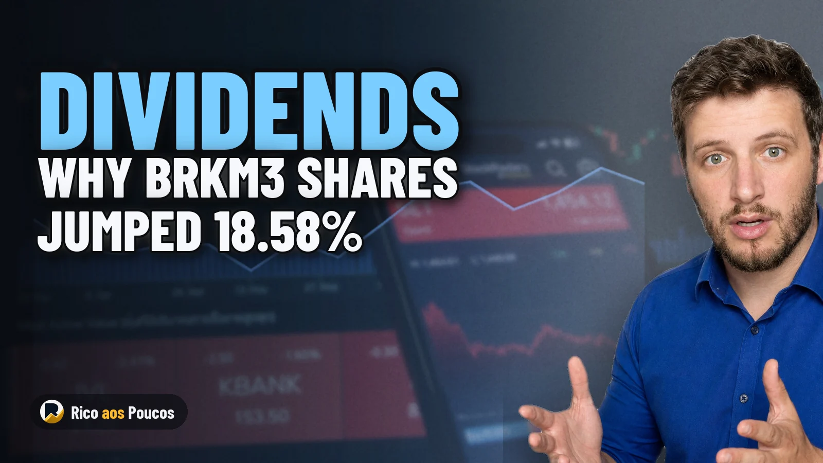Why BRKM3 Shares Jumped 18.58% Today on the Stock Exchange