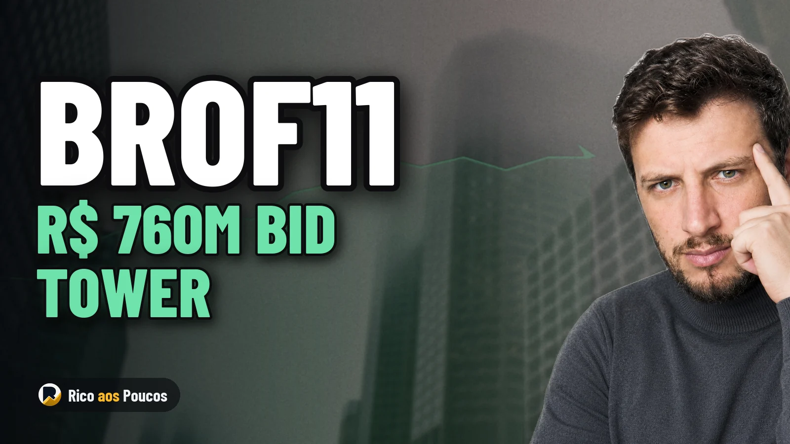 BROF11 Receives R$ 760 Million Bid for Passeio Corporate Building