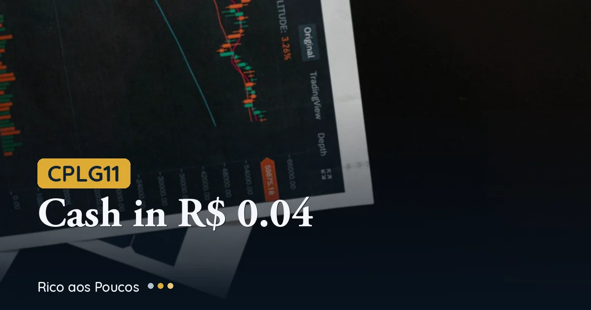 CPLG11: caixa em R$ 0,04 e patrimônio sobe — RG de junho revela dois lados