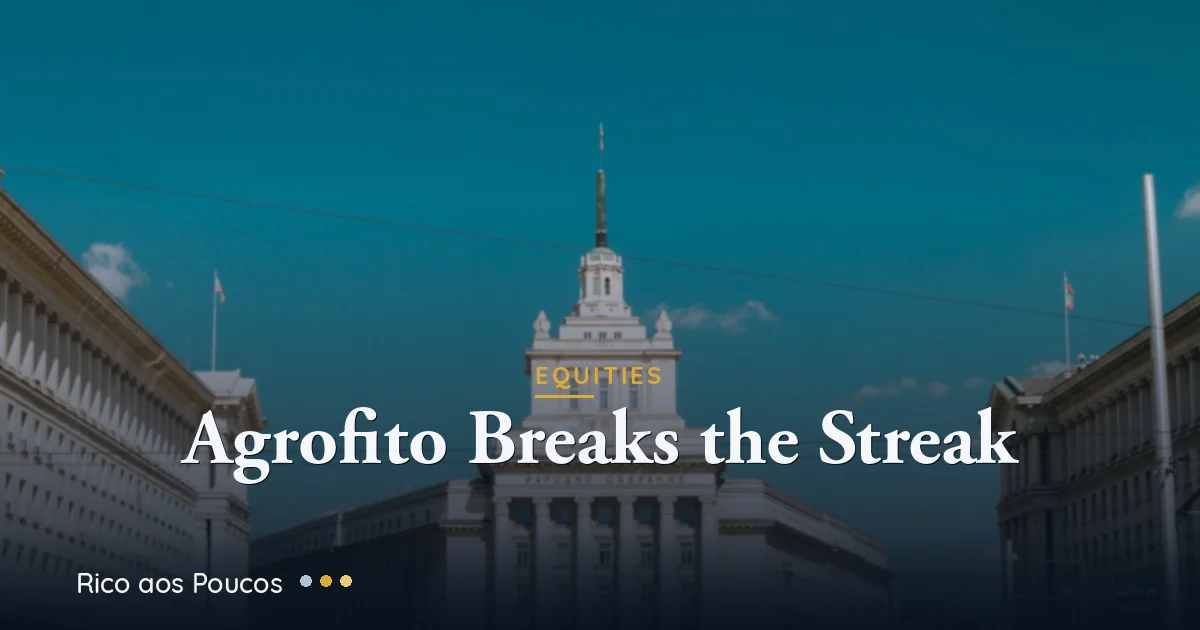 DCRA11: Four Years of Zero Default — Agrofito Finally Breaks the Record