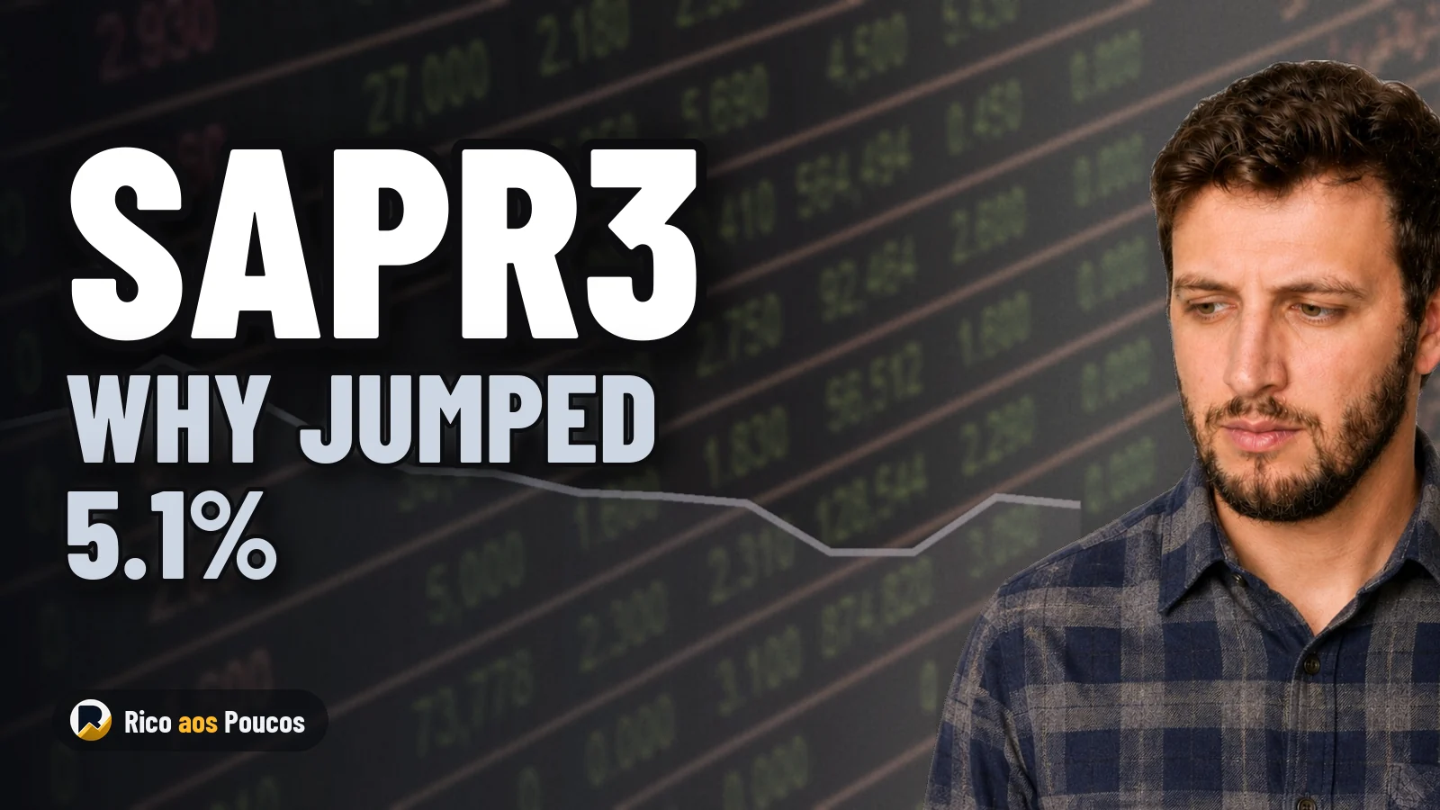 Why Did SAPR3 Common Stock Jump 5.1% With No New Filings at CVM?